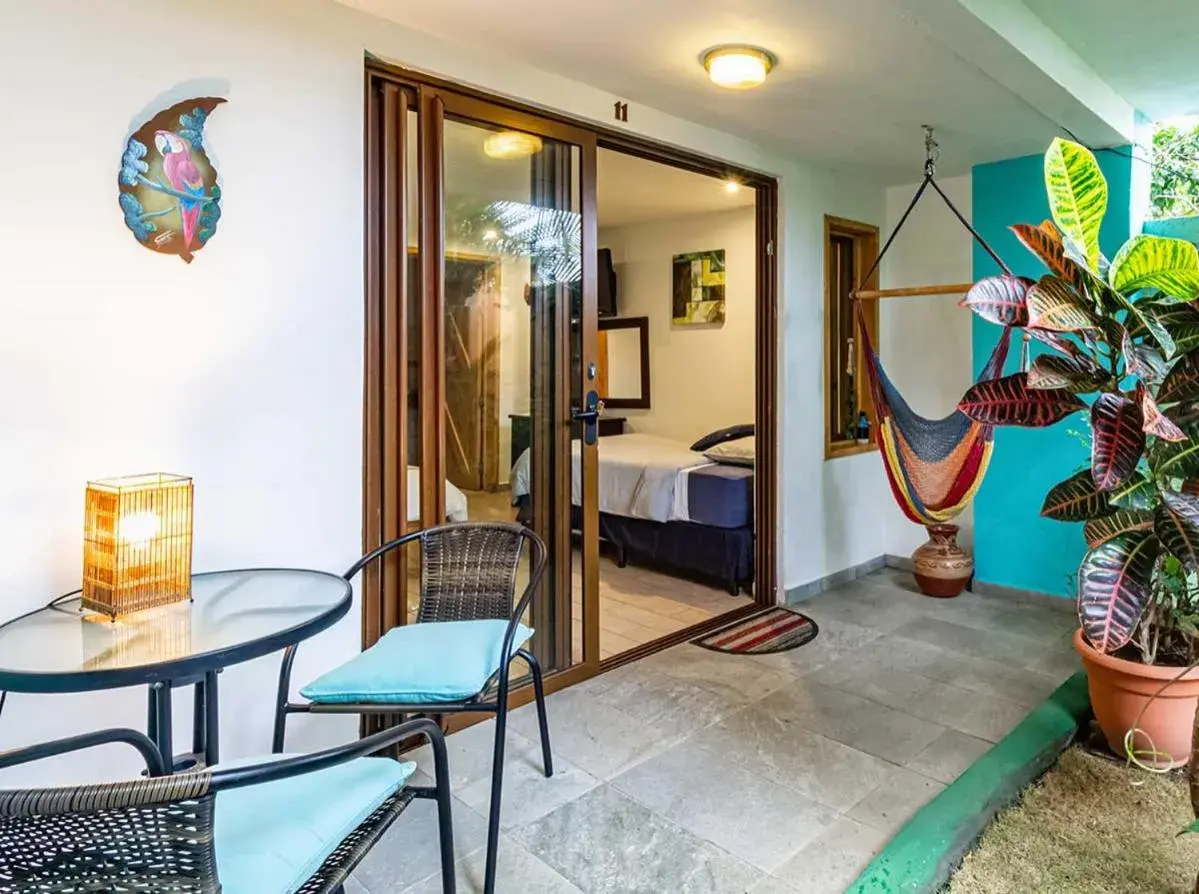 Triple Room with Garden View - single occupancy in Posada Nena Santa Ana Triple Room with Garden View - single occupancy in Posada Nena Santa Ana