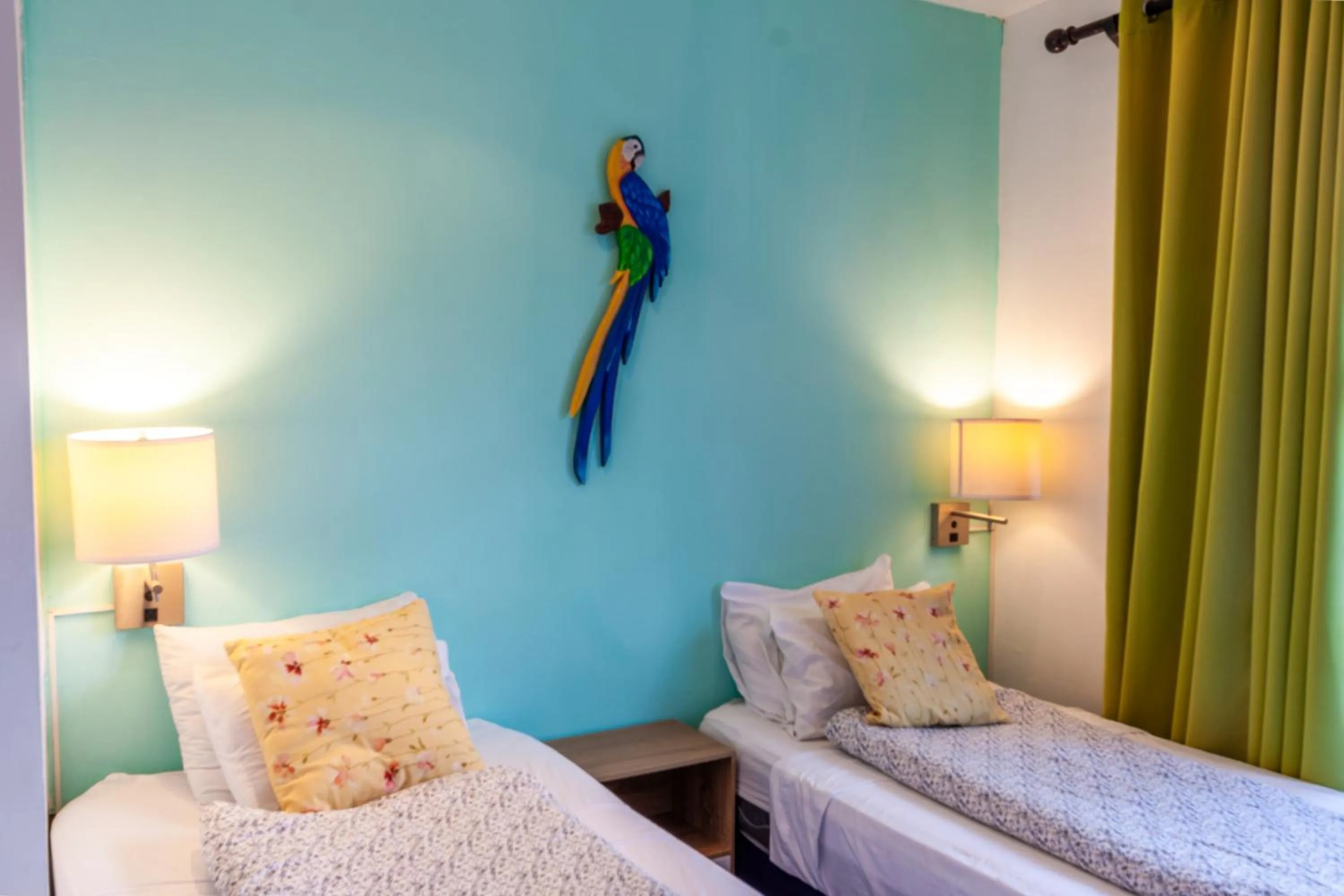 Bed in Posada Nena Santa Ana