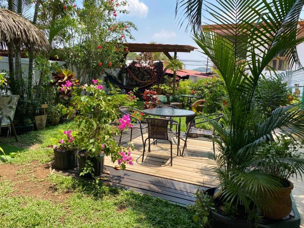 Garden in Posada Nena Santa Ana