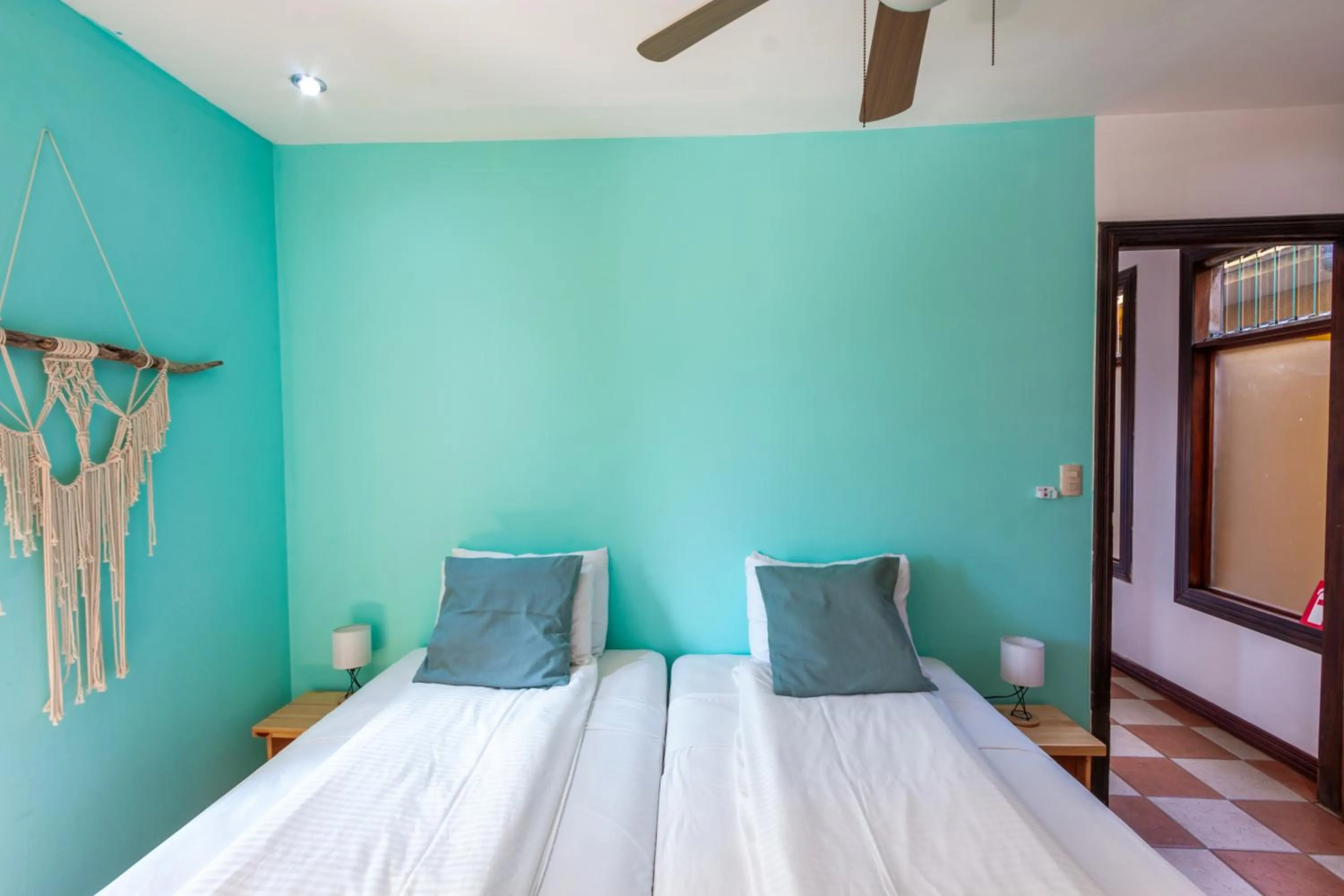 Bed in Posada Nena Santa Ana