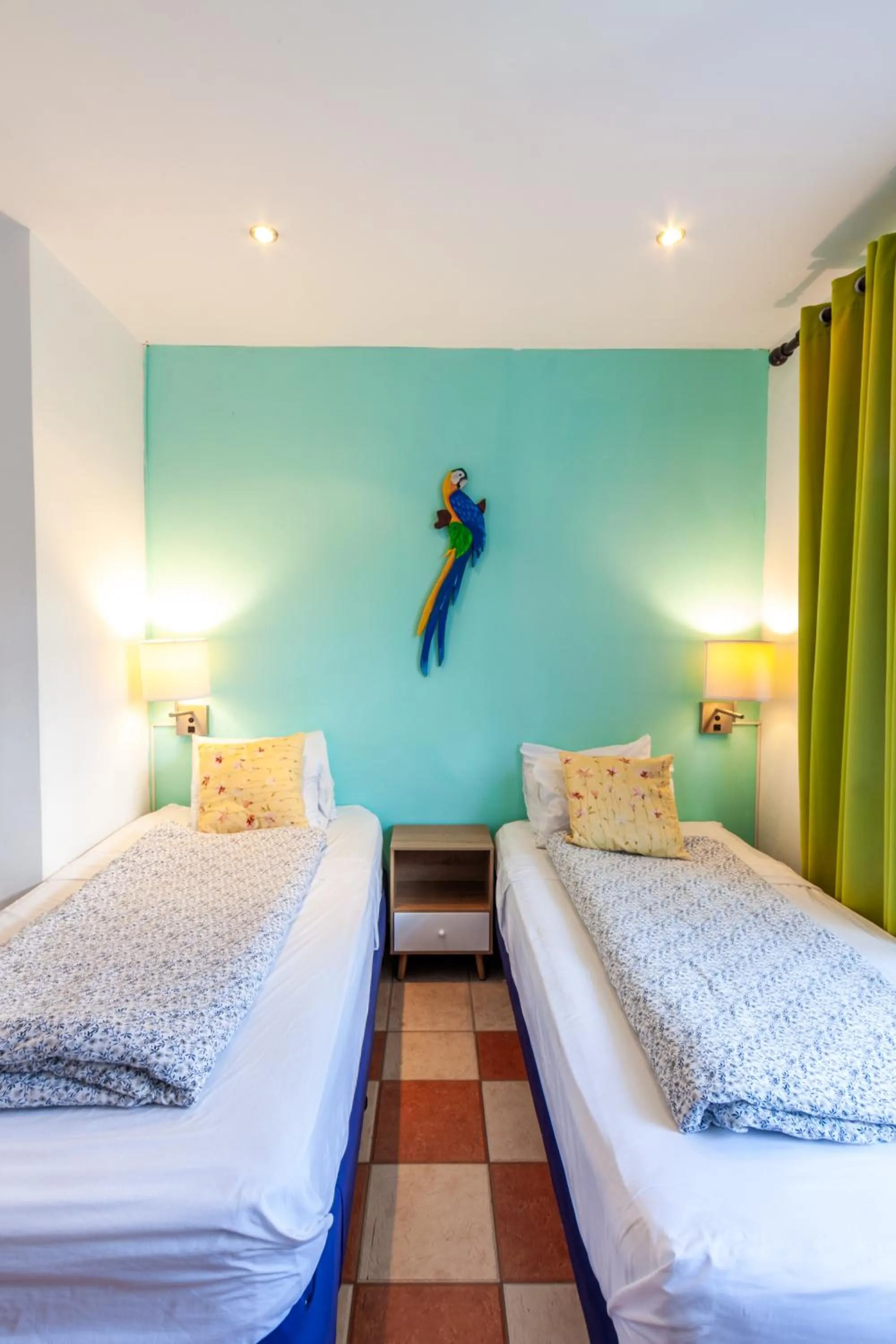 Bed in Posada Nena Santa Ana