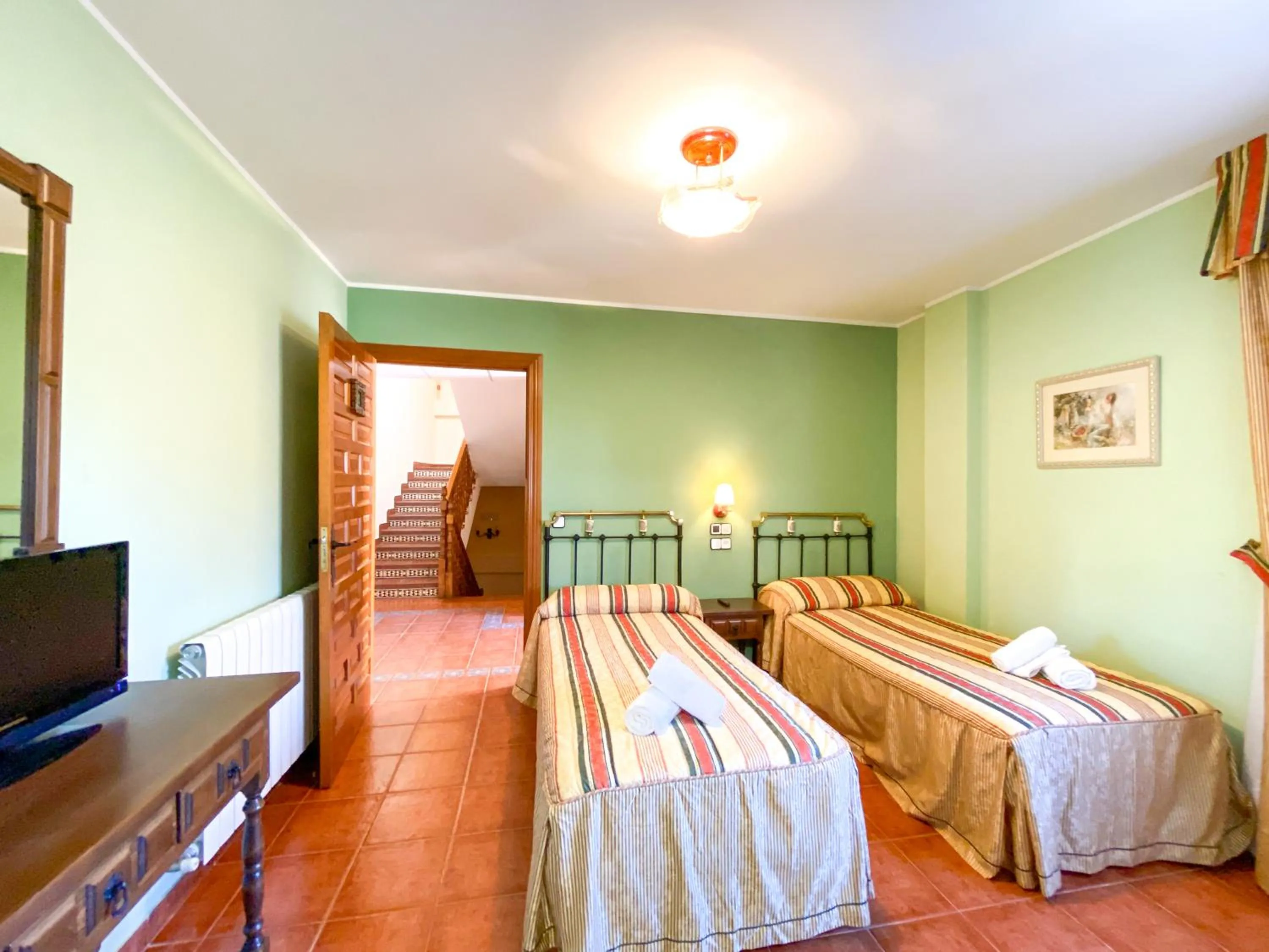 Bed in Posada Los Leones
