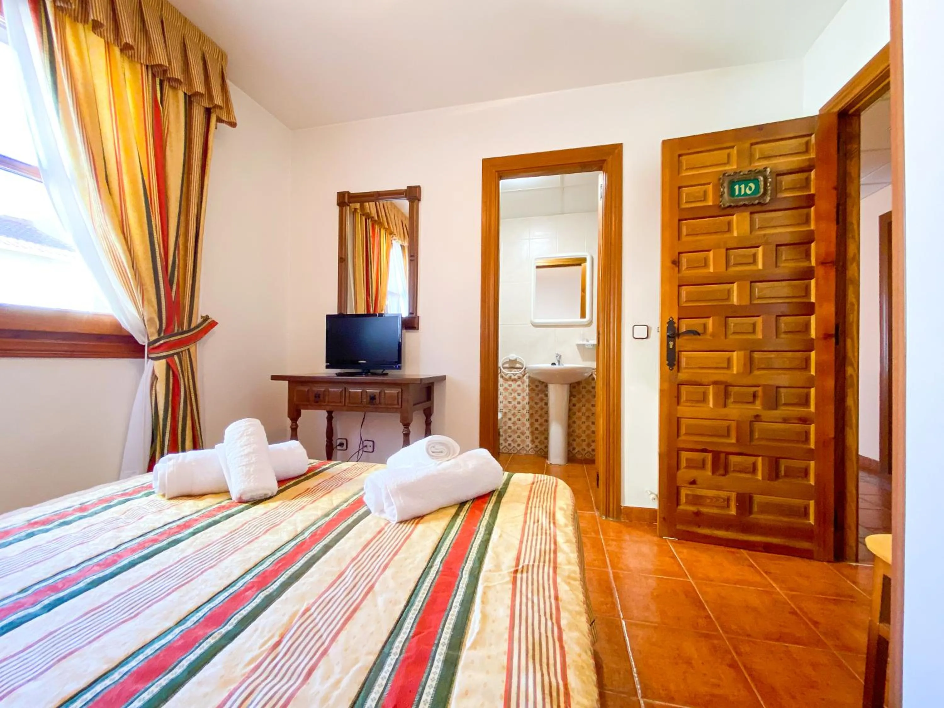 Bed in Posada Los Leones