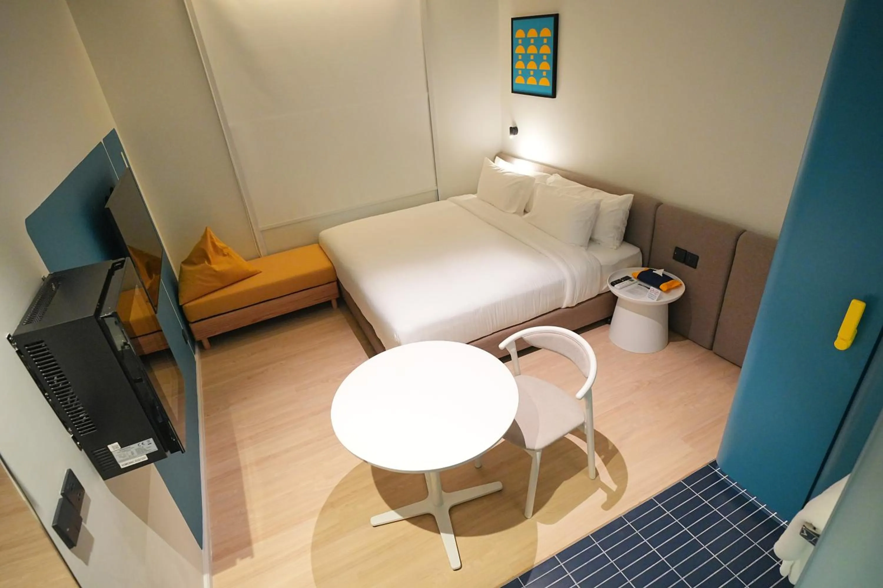 Bed in GO Hotel Ban Chang at Robinson Lifestyle Ban Chang