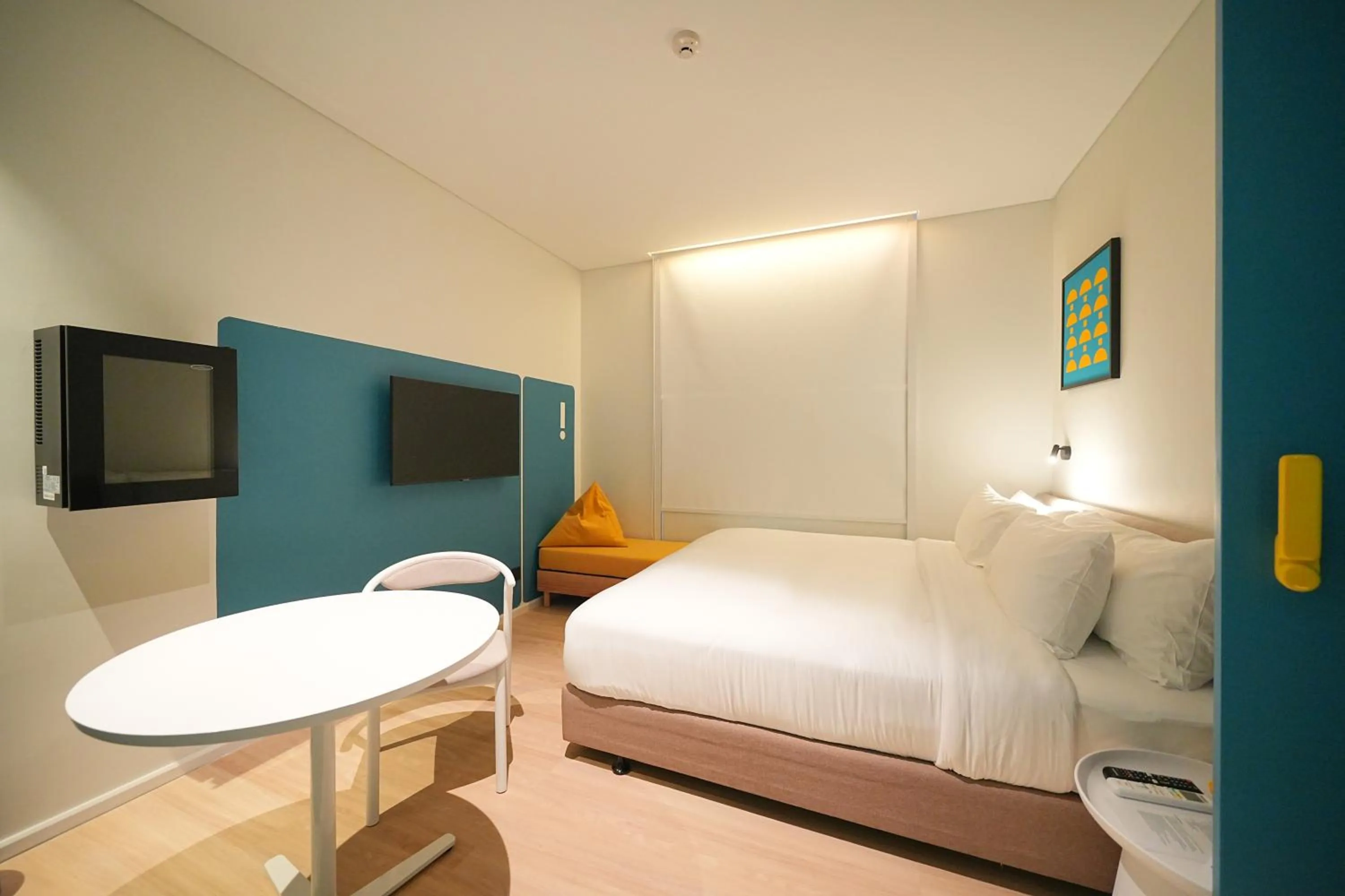 Bed in GO Hotel Ban Chang at Robinson Lifestyle Ban Chang