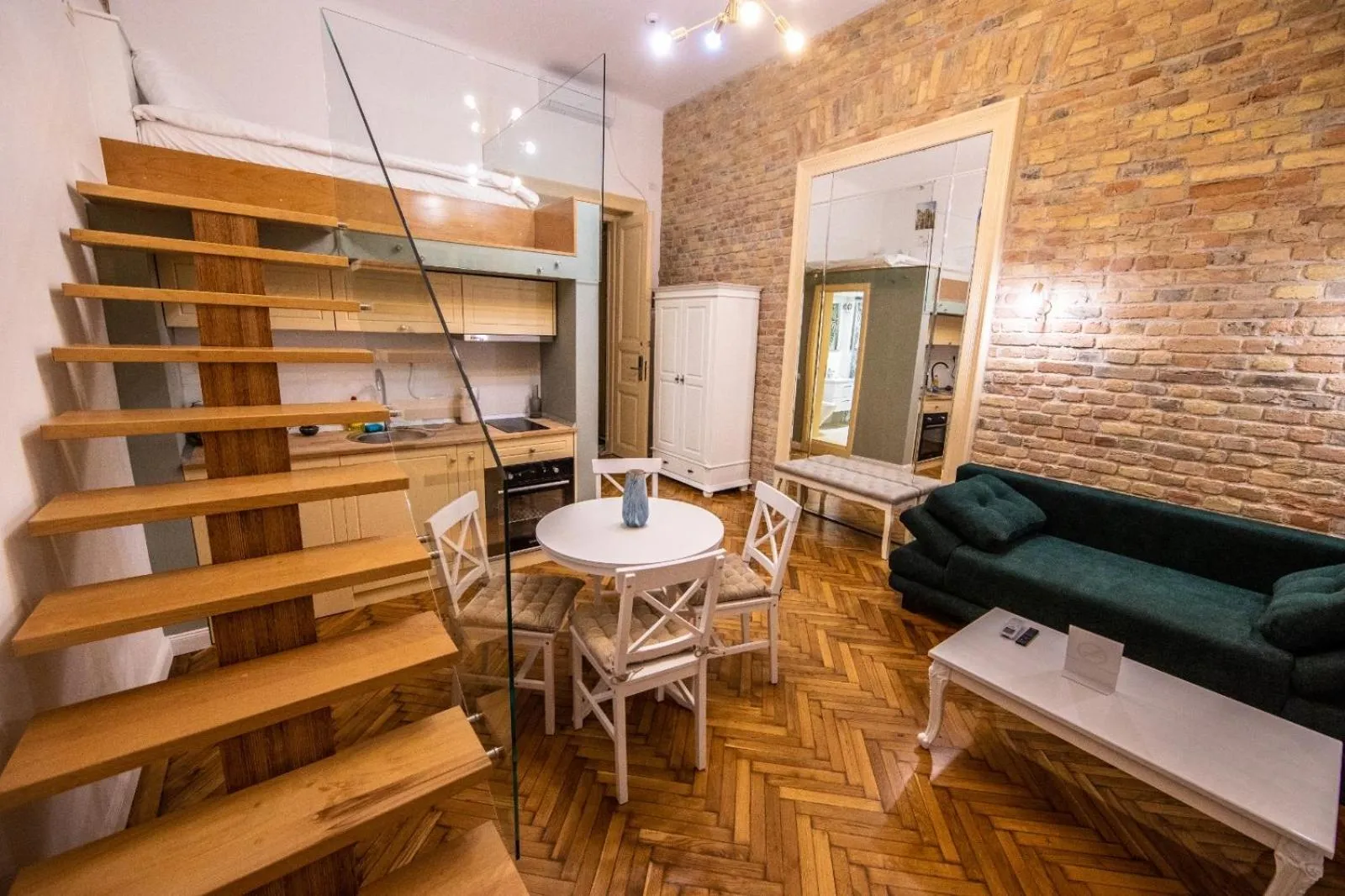 Living room in VISAJ Deluxe Downtown