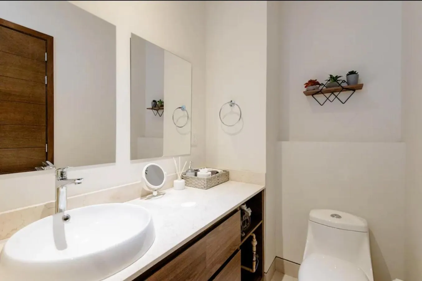 Bathroom in Loft con balcón privado, estacionamiento gratis - Un oasis en Los Cabos