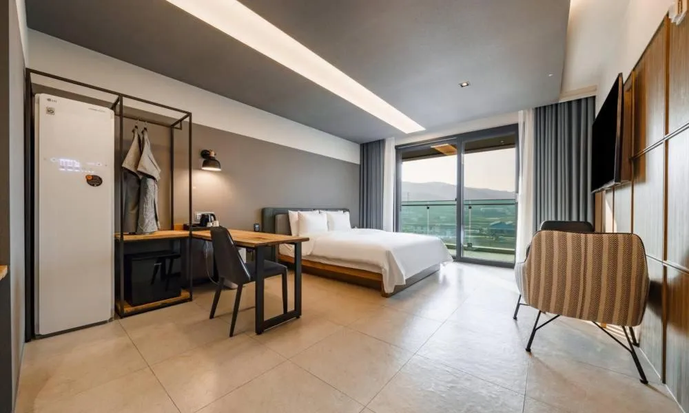 Bed in Anseong Nomad Hotel