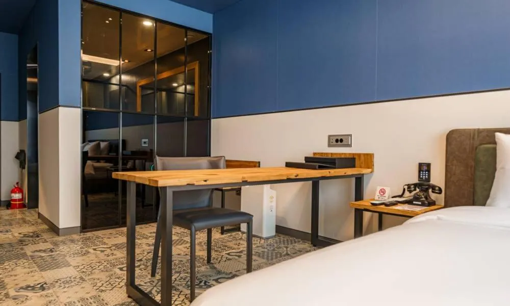 Bed in Anseong Nomad Hotel