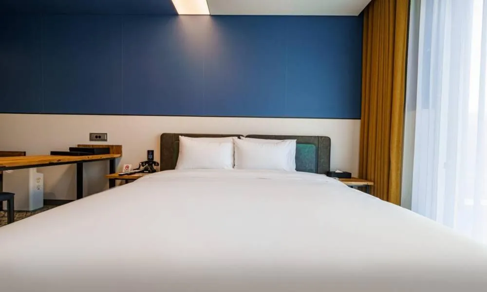 Bed in Anseong Nomad Hotel