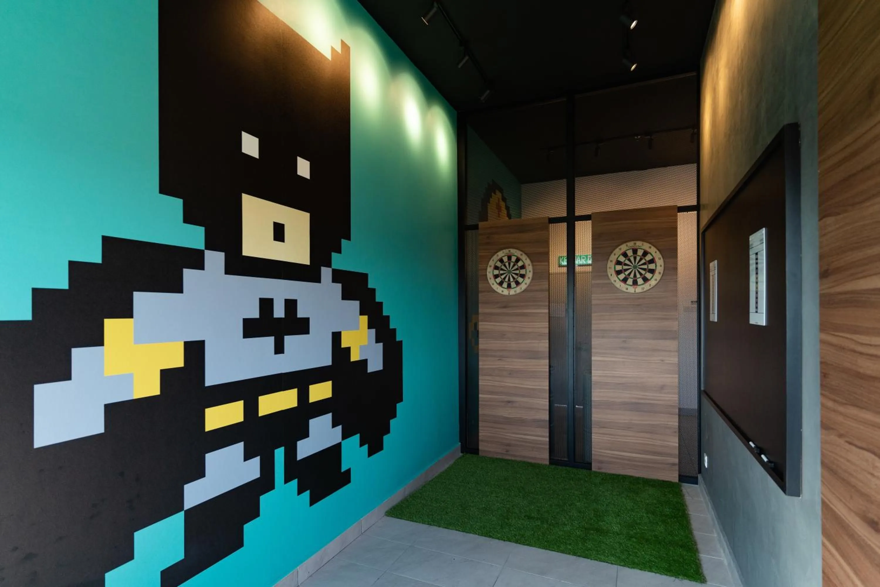 Game Room in Amber Cove Impression City Melaka By Dawn Stay Free Netflix