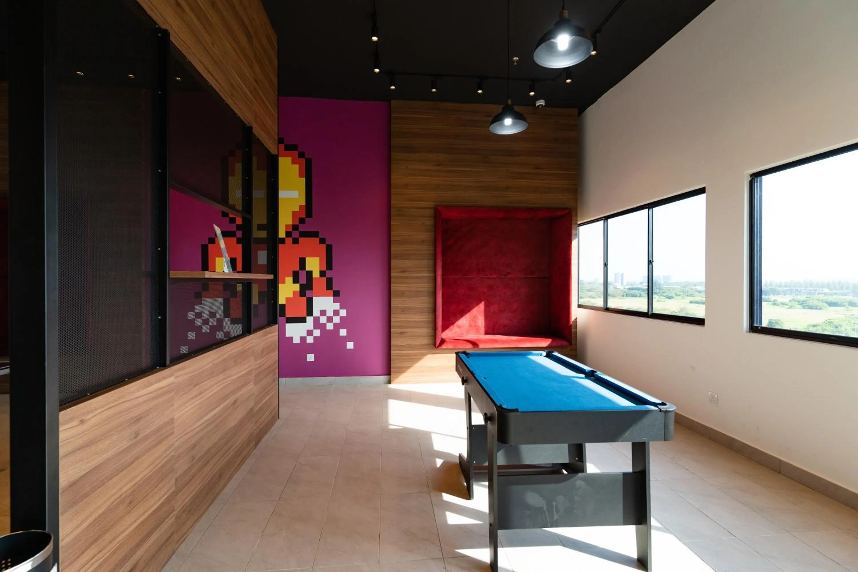 Game Room in Amber Cove Impression City Melaka By Dawn Stay Free Netflix