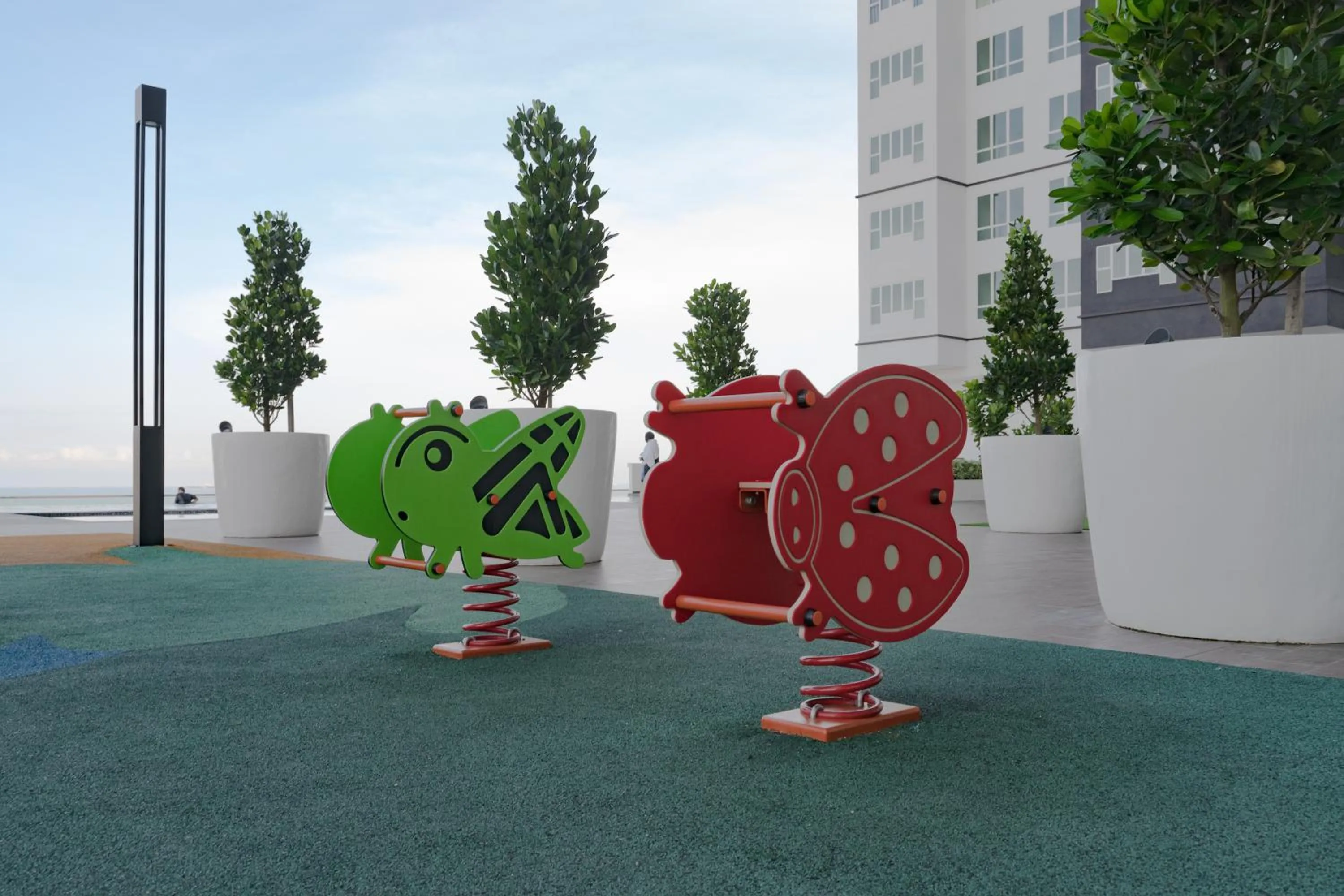 Children play ground in Amber Cove Impression City Melaka By Dawn Stay Free Netflix