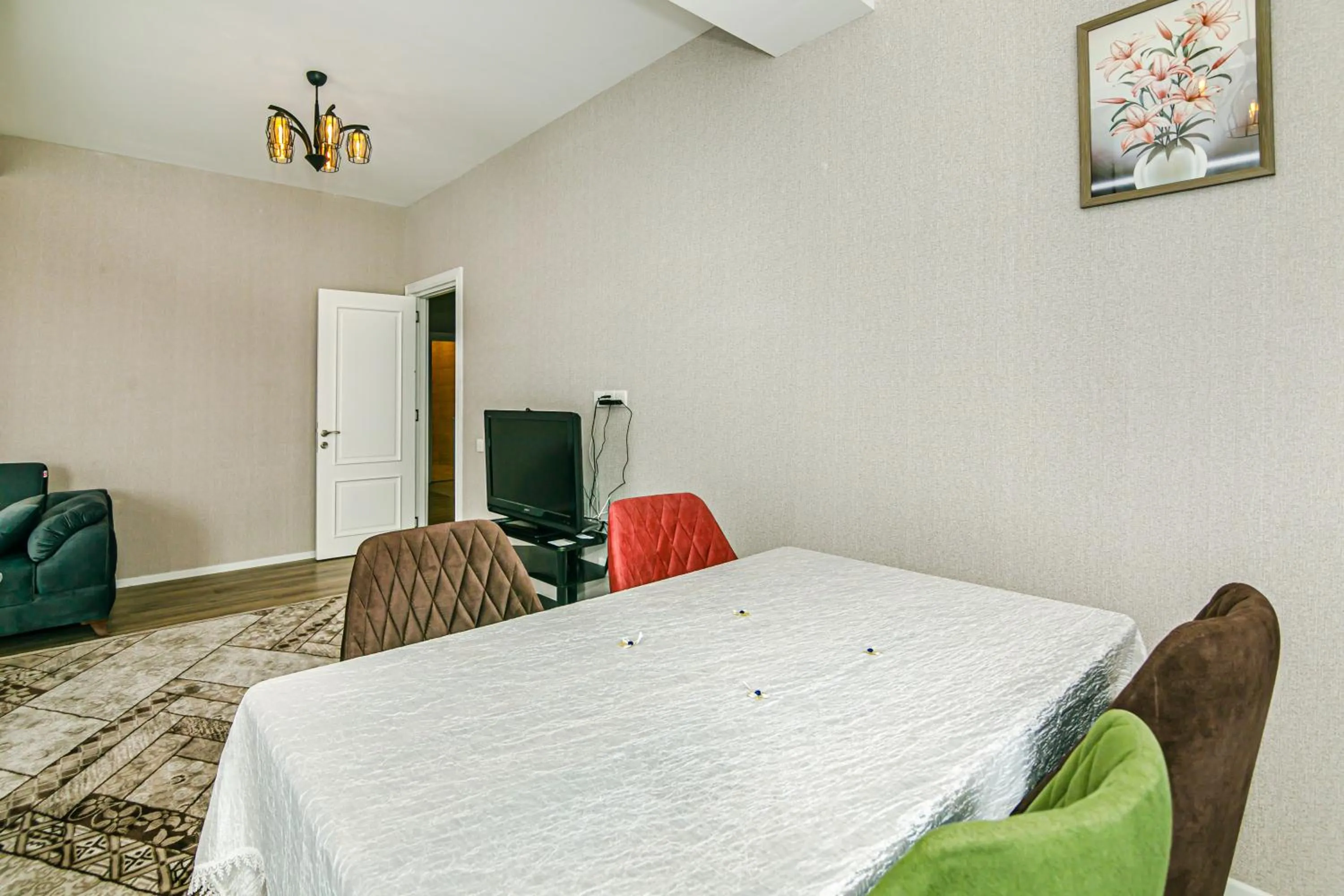 Bed in Sabah Residance Garden Wiev