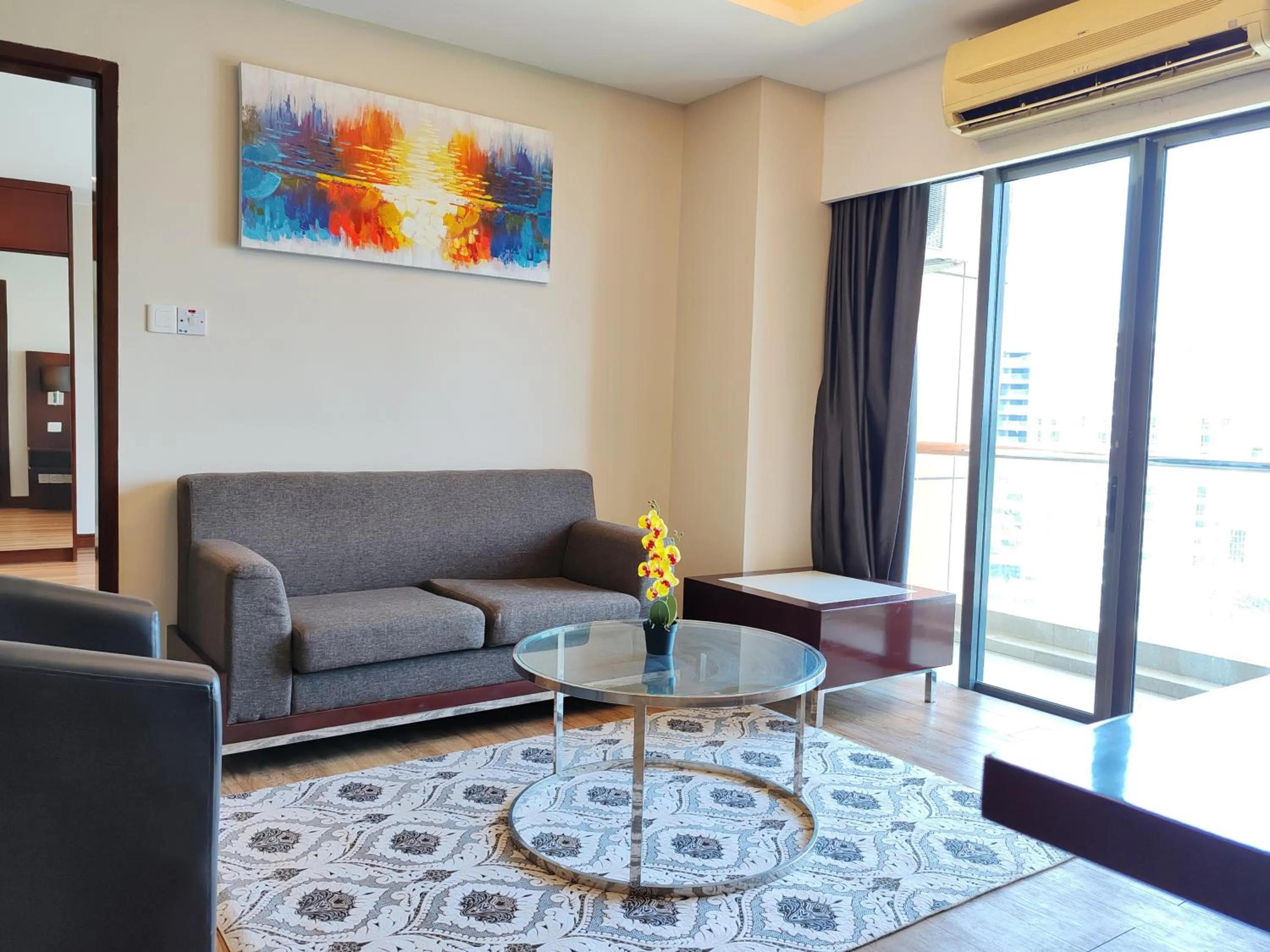 Living room in Greenage MingSuite 明绿时代套房 Kota Kinabalu 亚庇市中心