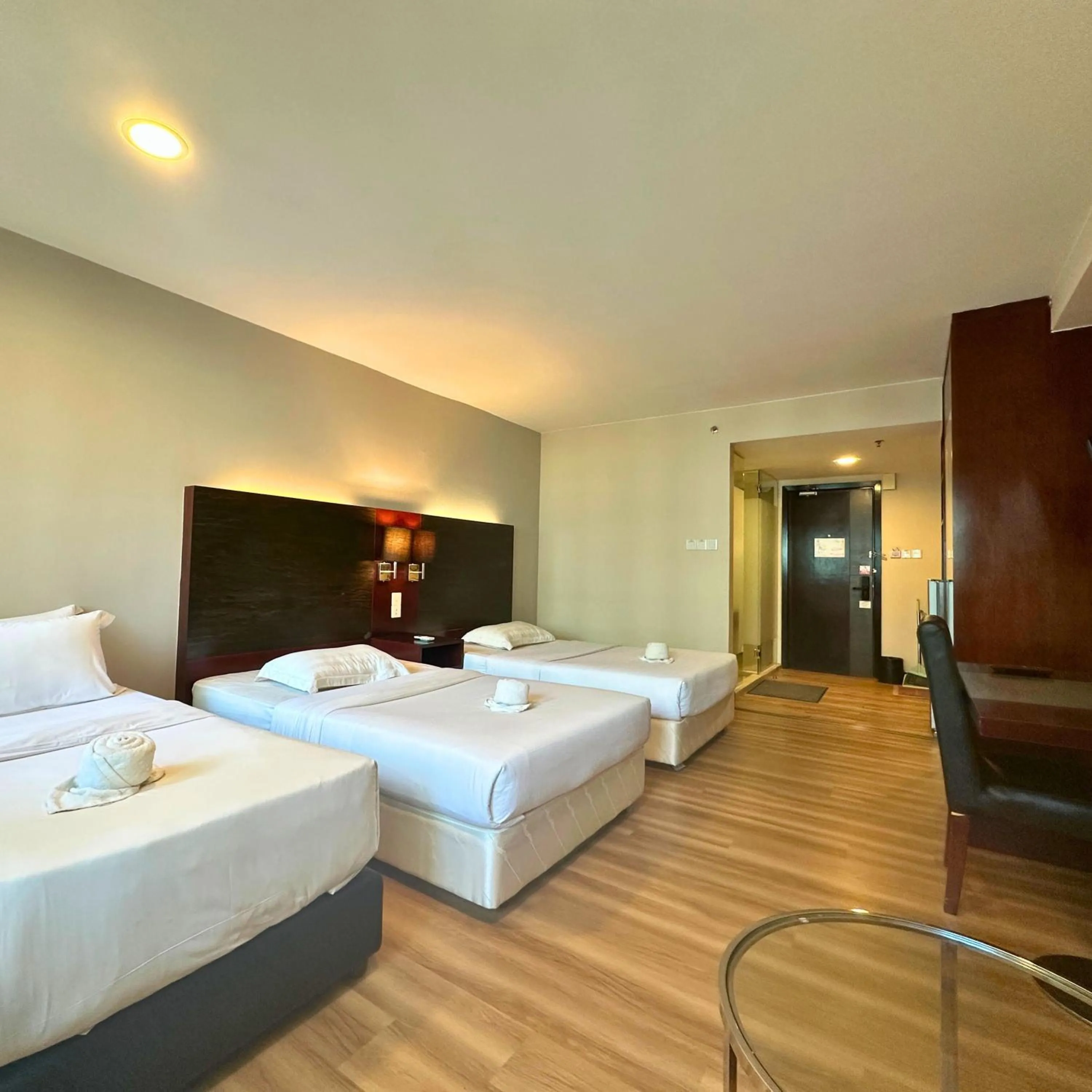 Bedroom, Bed in Greenage MingSuite 明绿时代套房 Kota Kinabalu 亚庇市中心