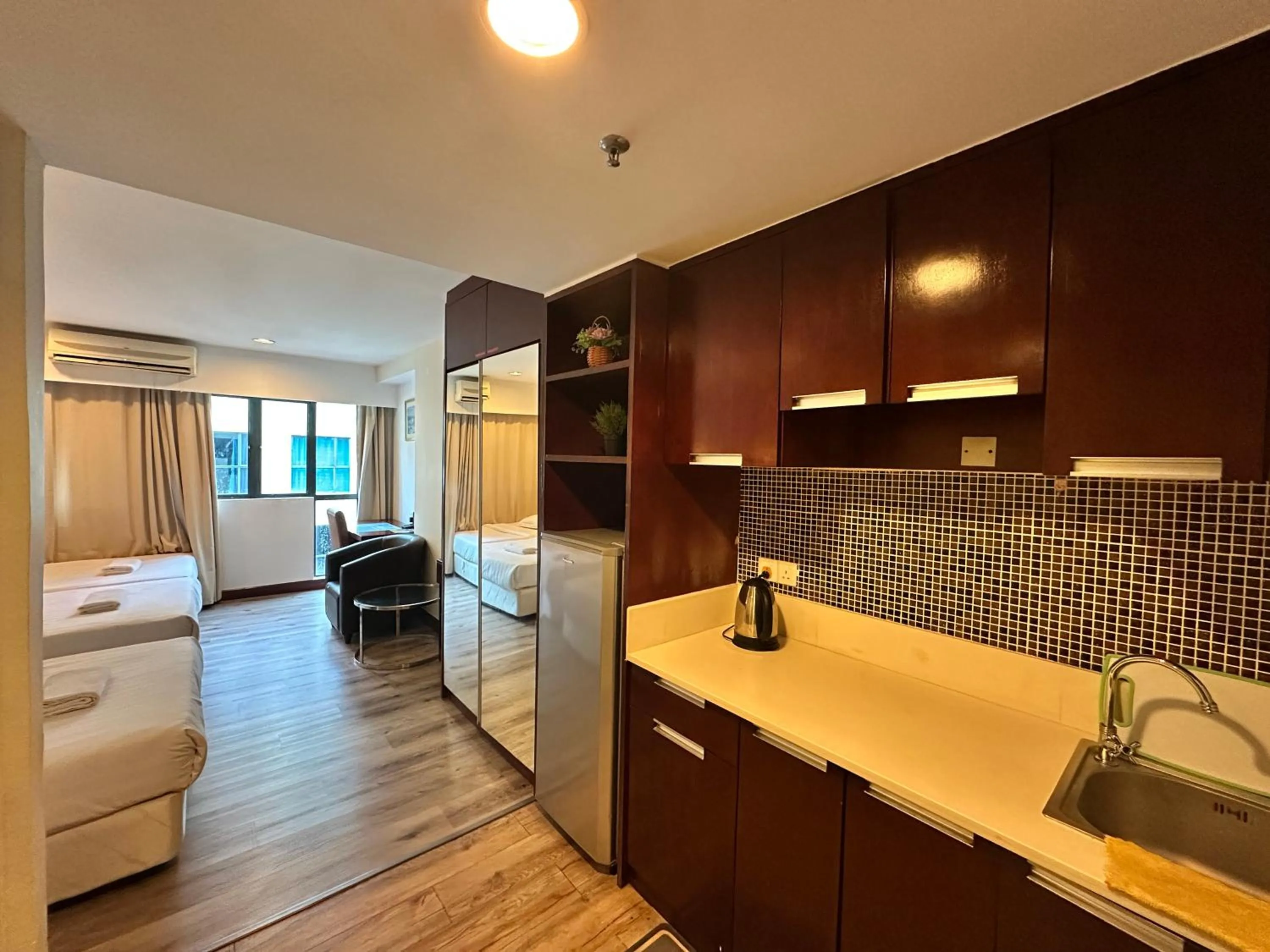 Kitchen or kitchenette in Greenage MingSuite 明绿时代套房 Kota Kinabalu 亚庇市中心