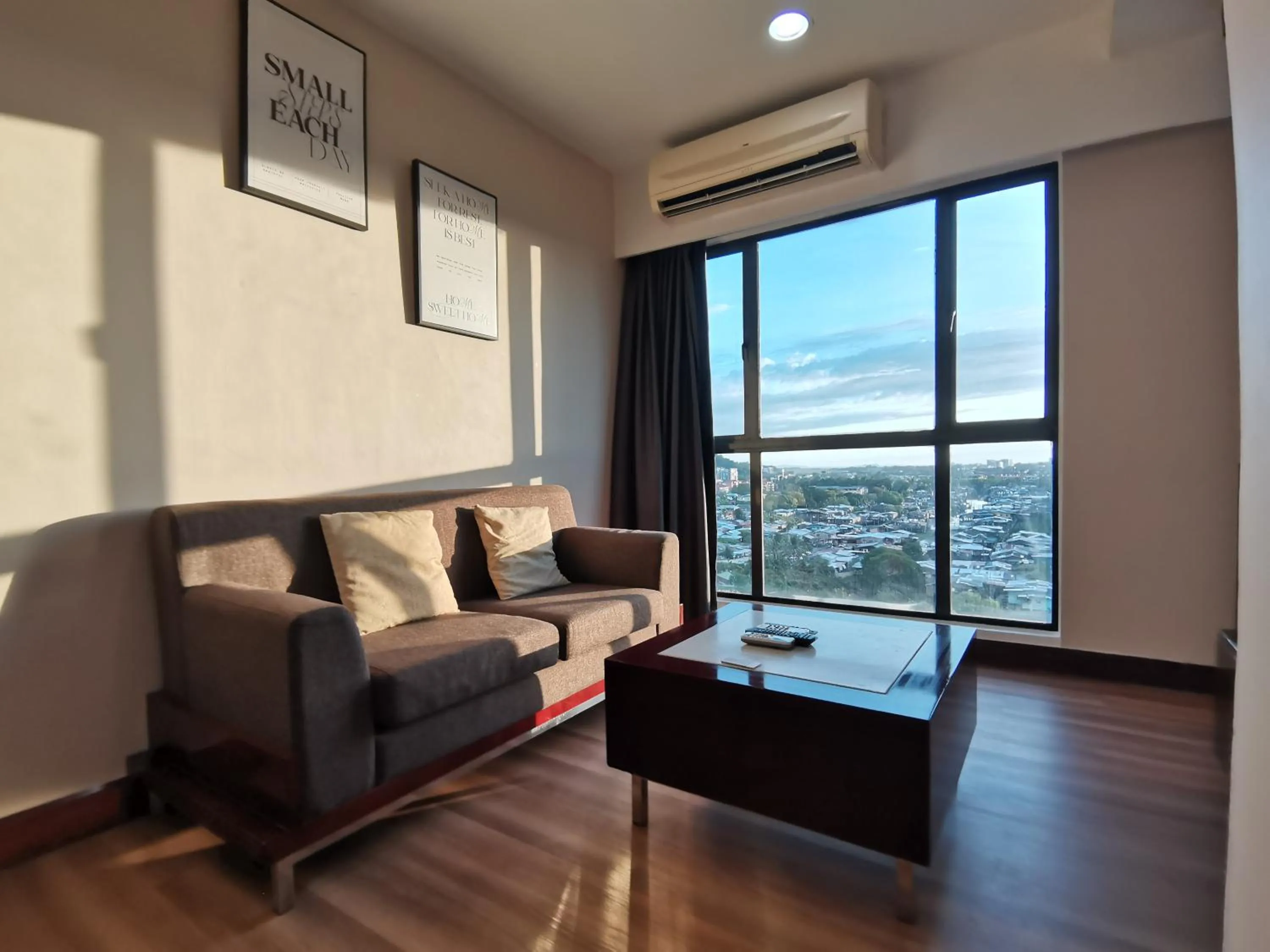 Living room in Greenage MingSuite 明绿时代套房 Kota Kinabalu 亚庇市中心