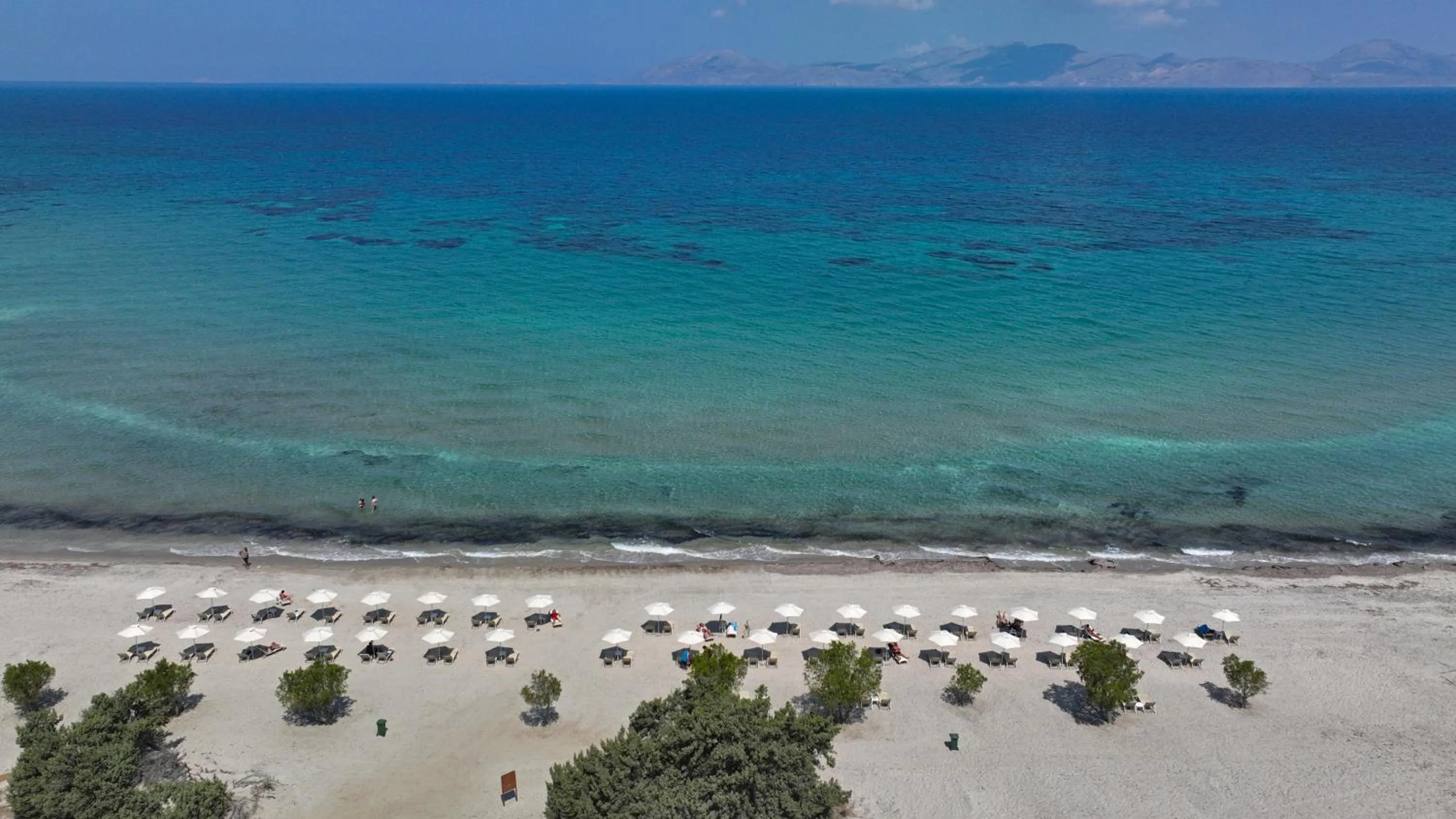 Bird's eye view in Achilleas Beach Hotel Adults Only