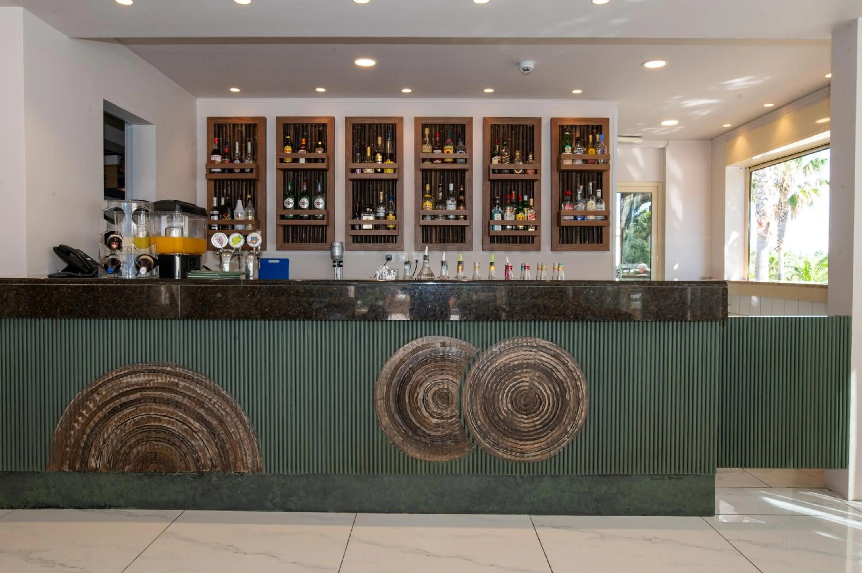 Lounge or bar in Achilleas Beach Hotel Adults Only