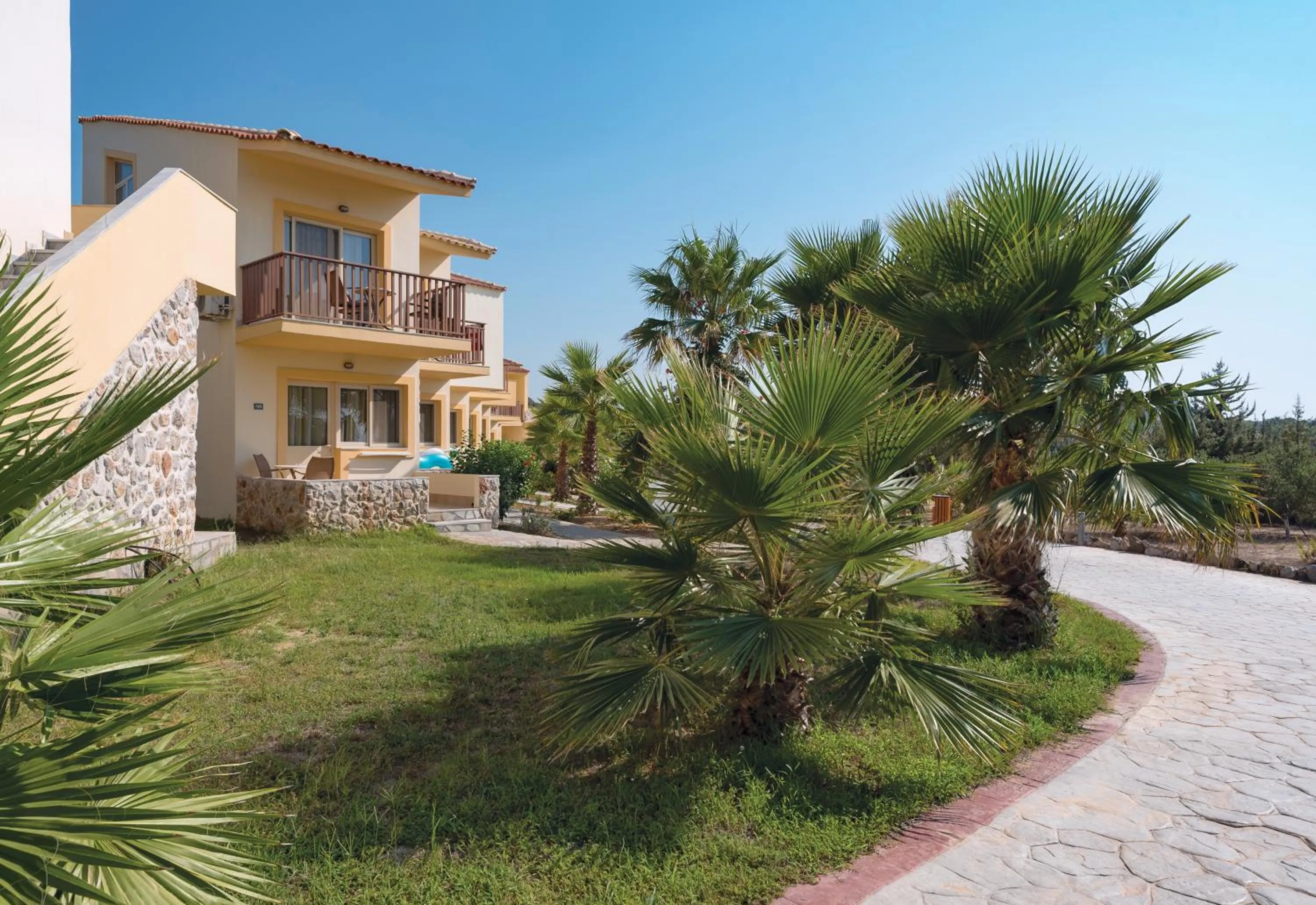 Garden in Achilleas Beach Hotel Adults Only