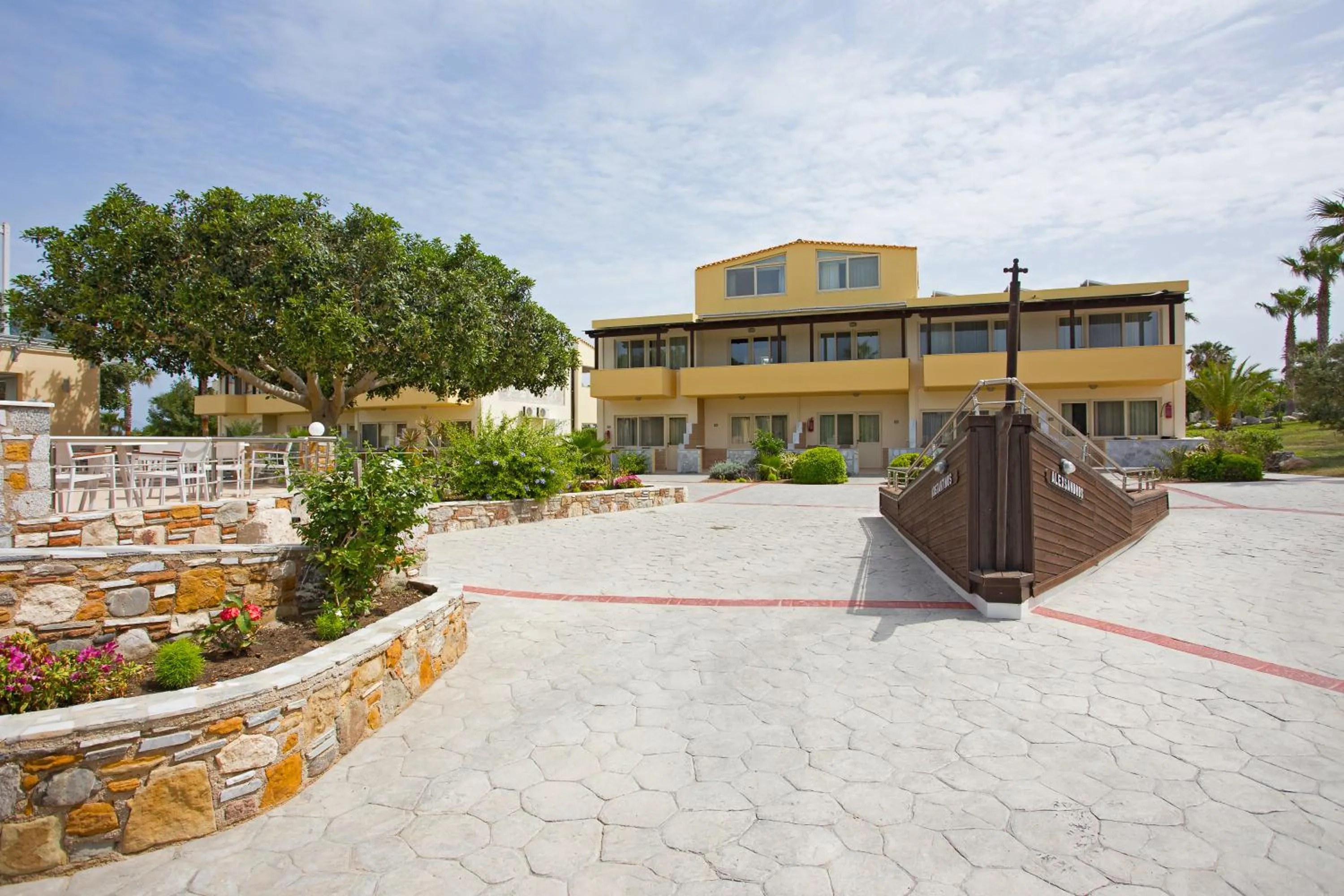 Garden in Achilleas Beach Hotel Adults Only