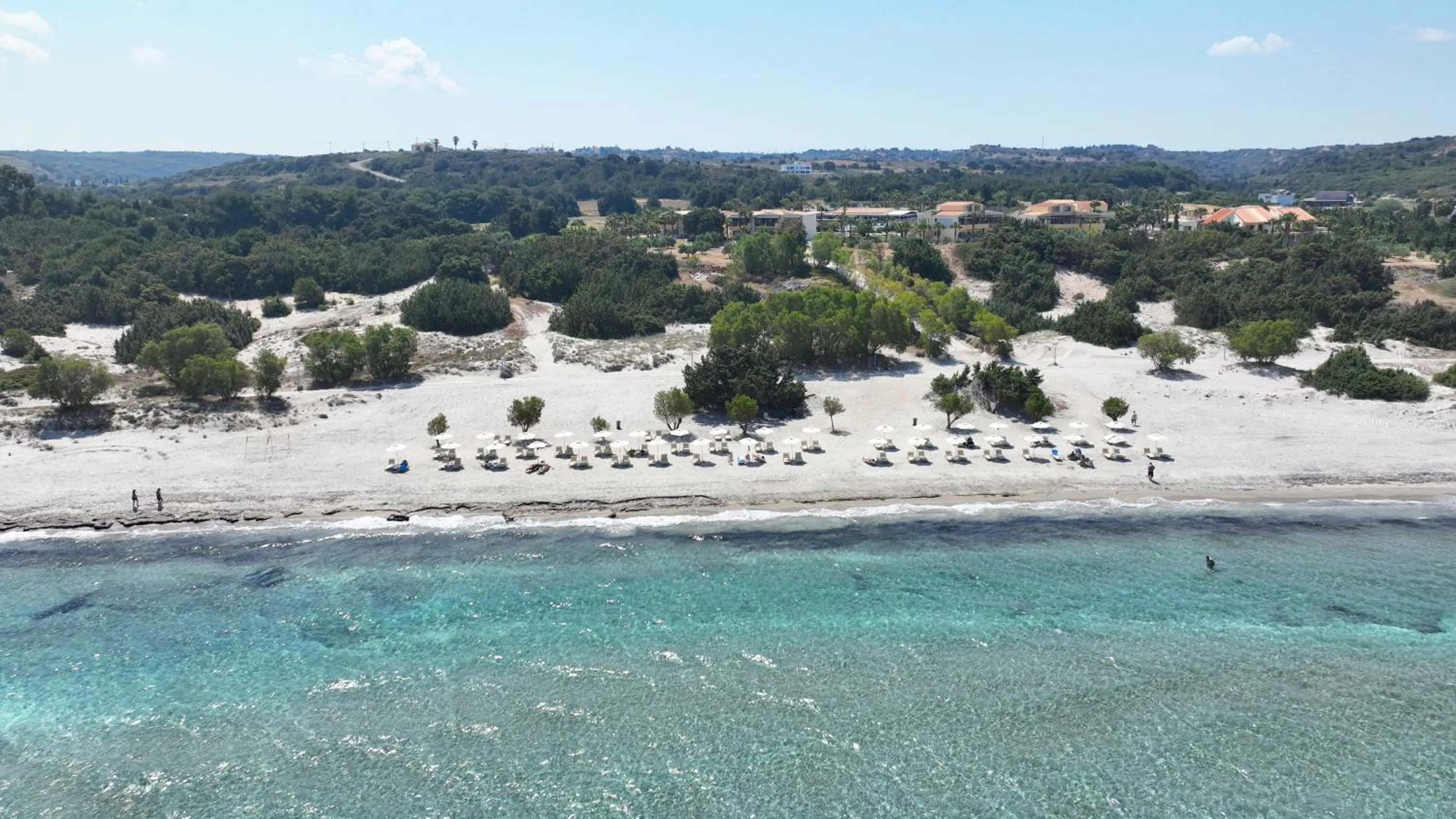 Bird's eye view in Achilleas Beach Hotel Adults Only