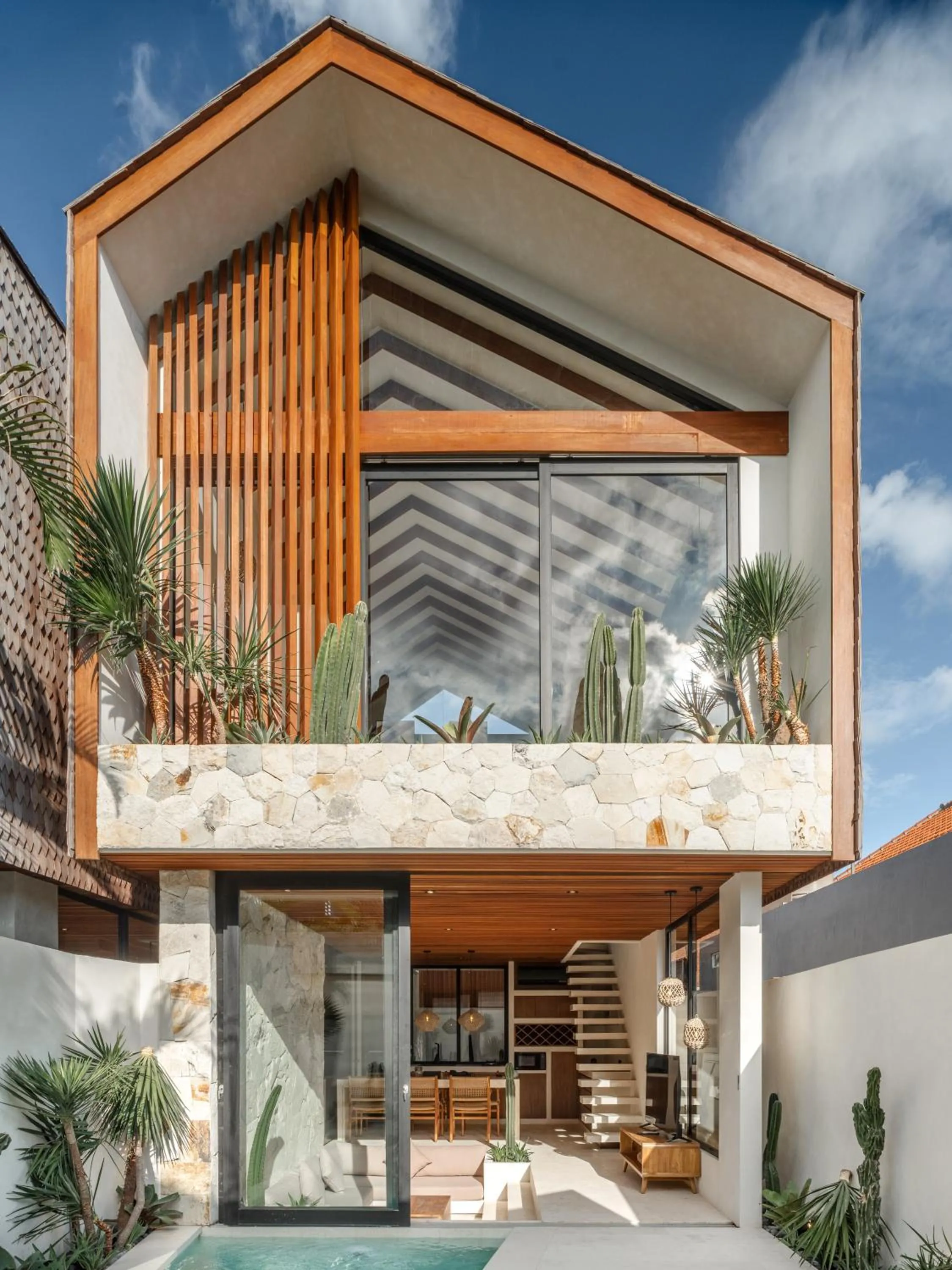 Property building in Blacksand Villas Canggu