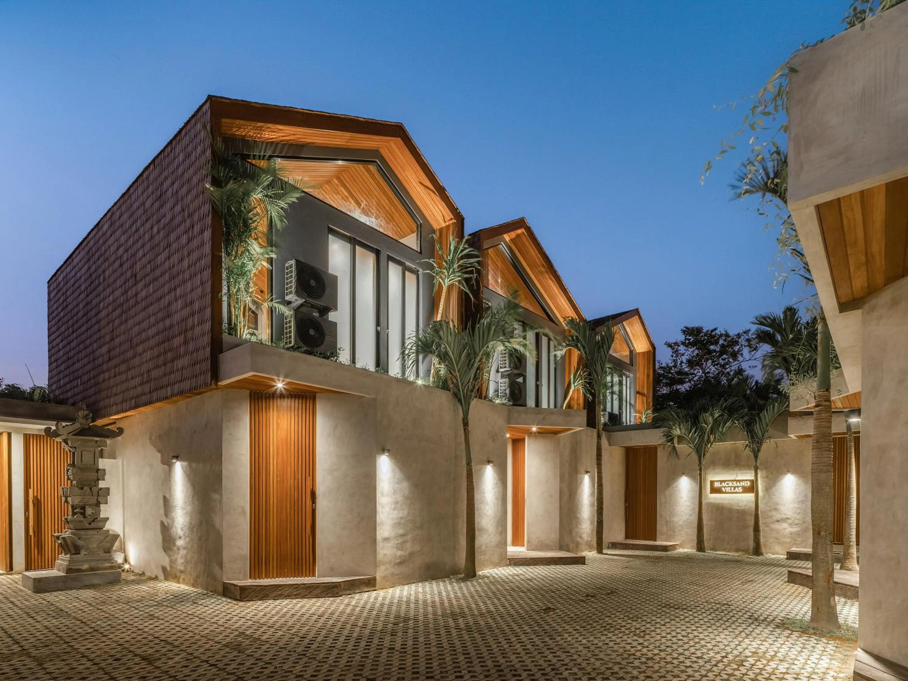 Property building in Blacksand Villas Canggu