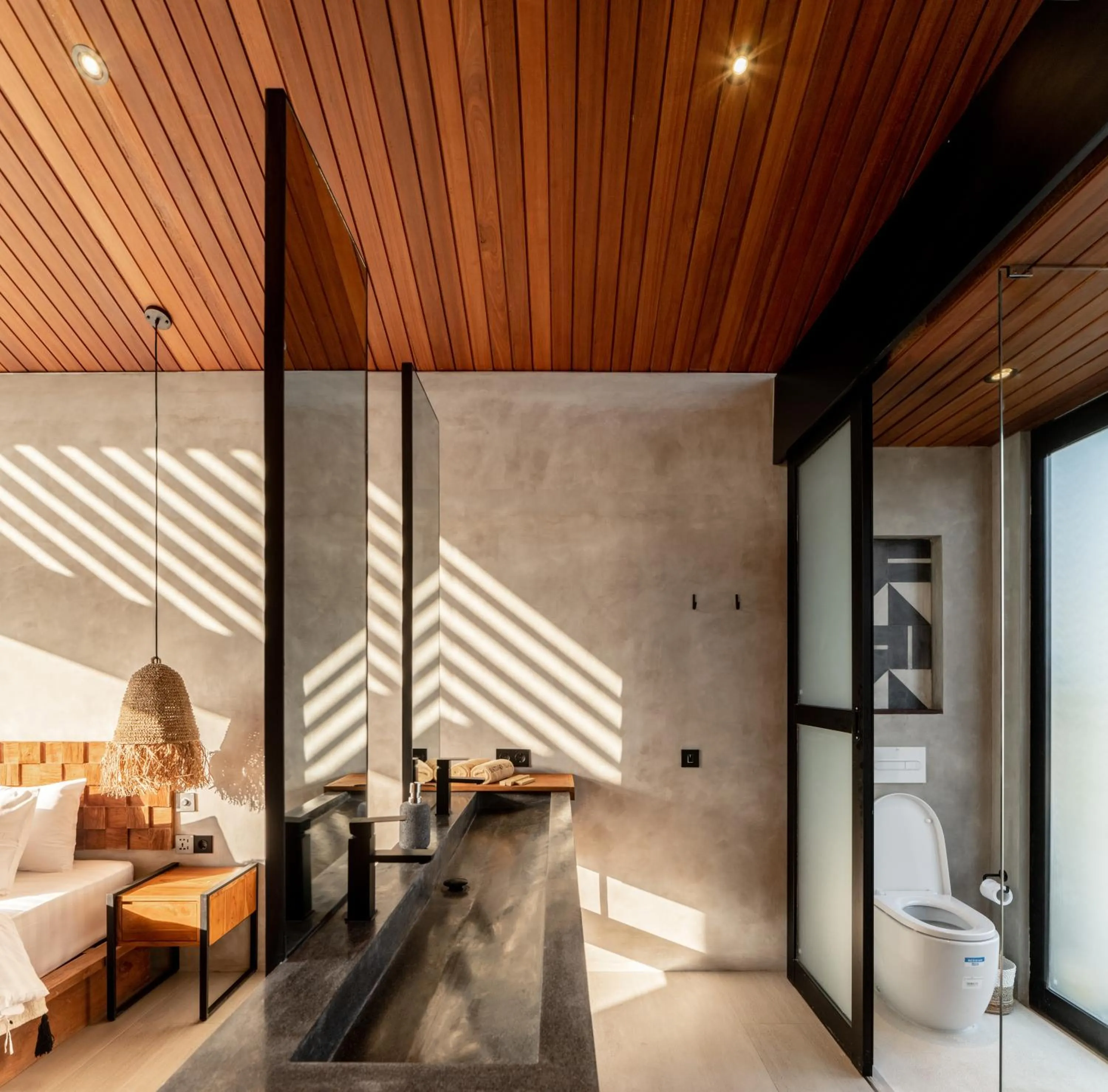 Bathroom in Blacksand Villas Canggu