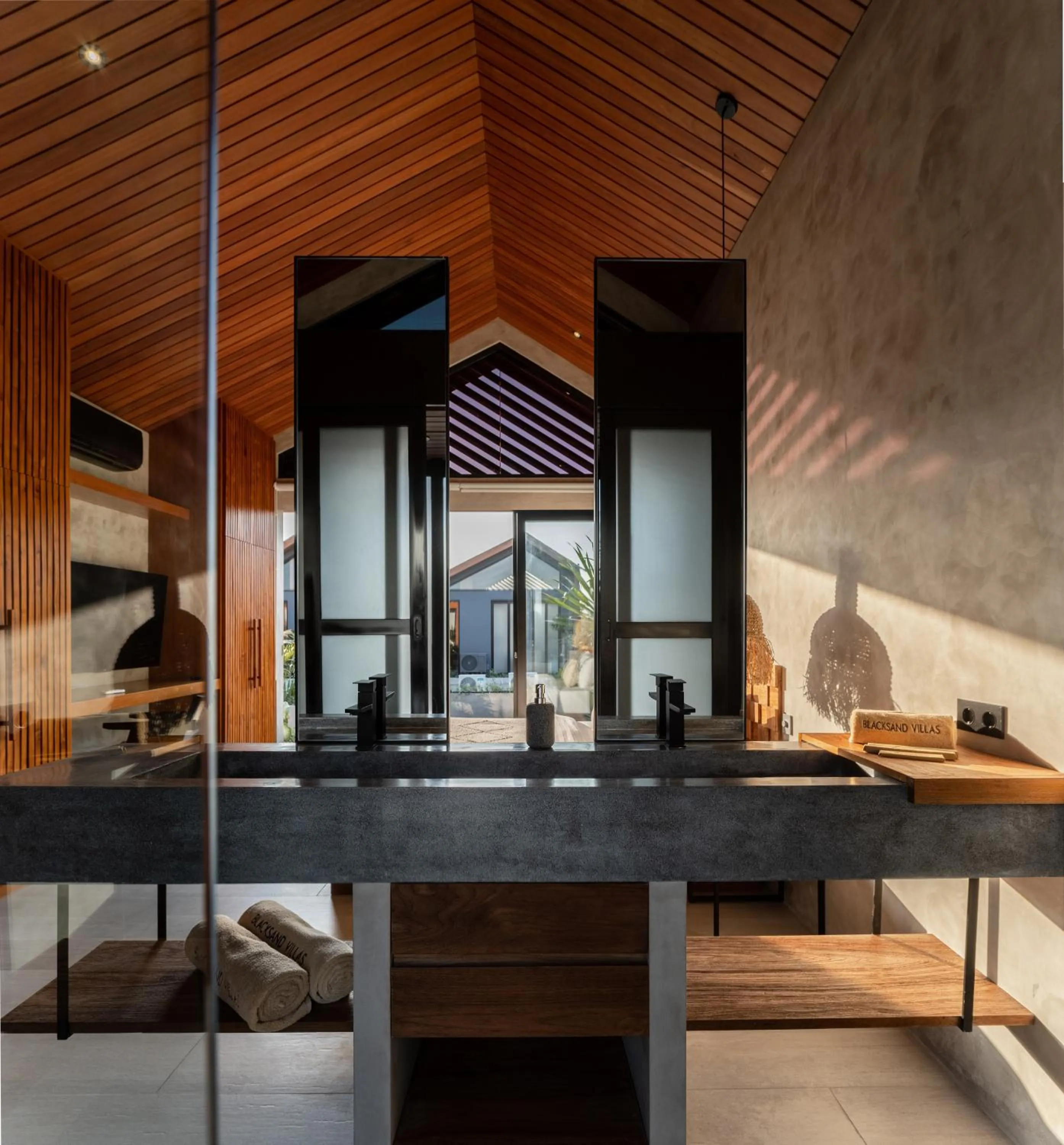 Bathroom in Blacksand Villas Canggu