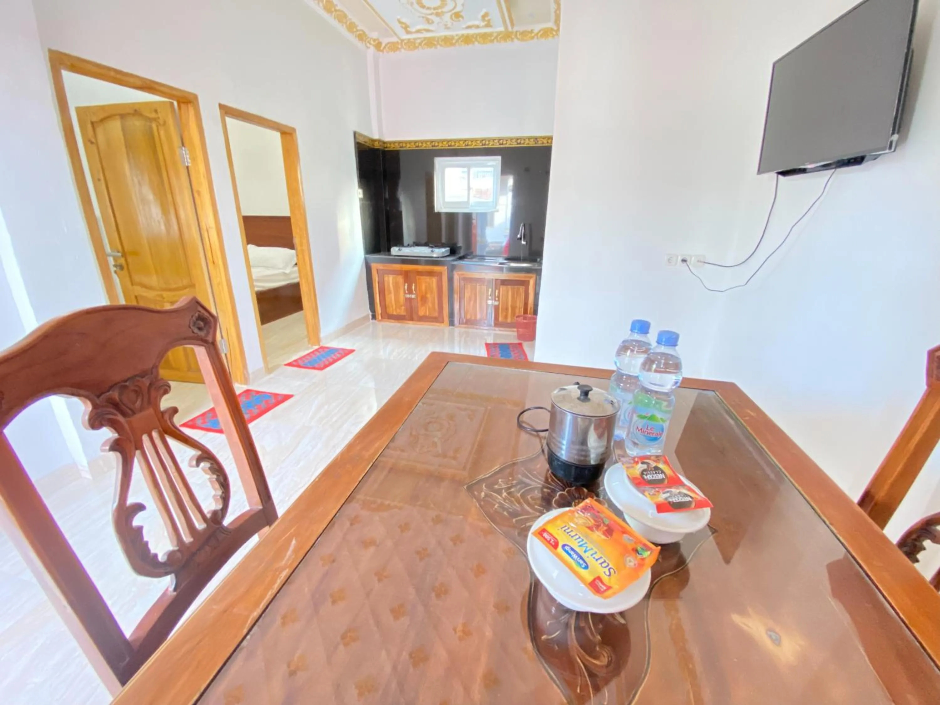 Seating area in Rumah Windy Guest House Bira