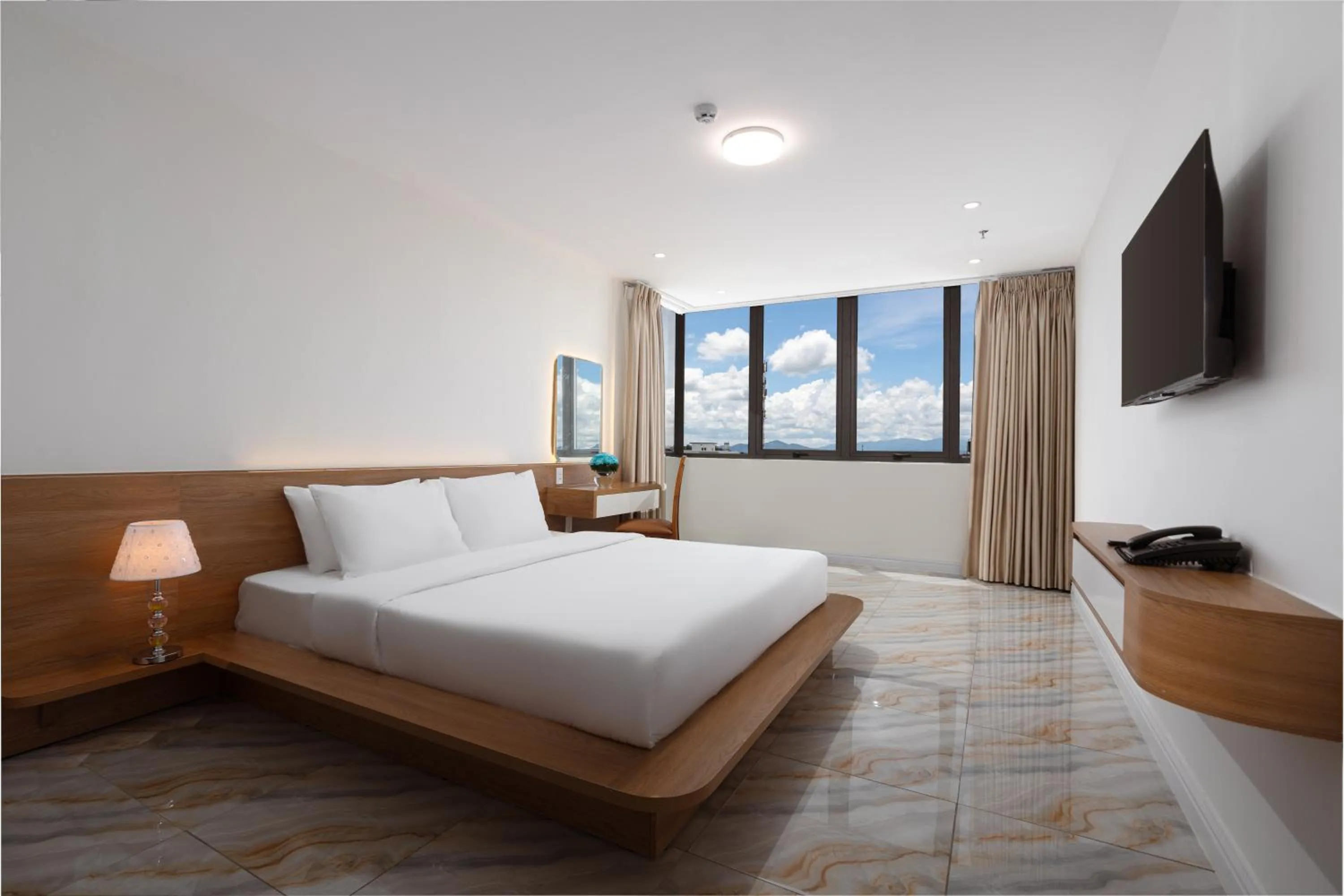 Photo of the whole room, Bed in DONG PHUONG HOTEL