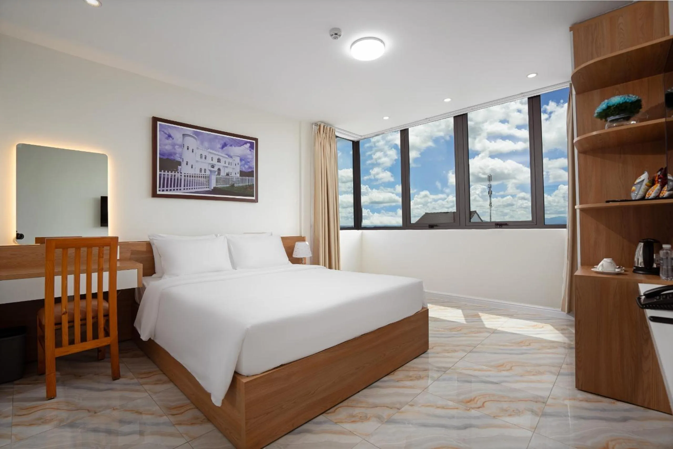 Photo of the whole room, Bed in DONG PHUONG HOTEL