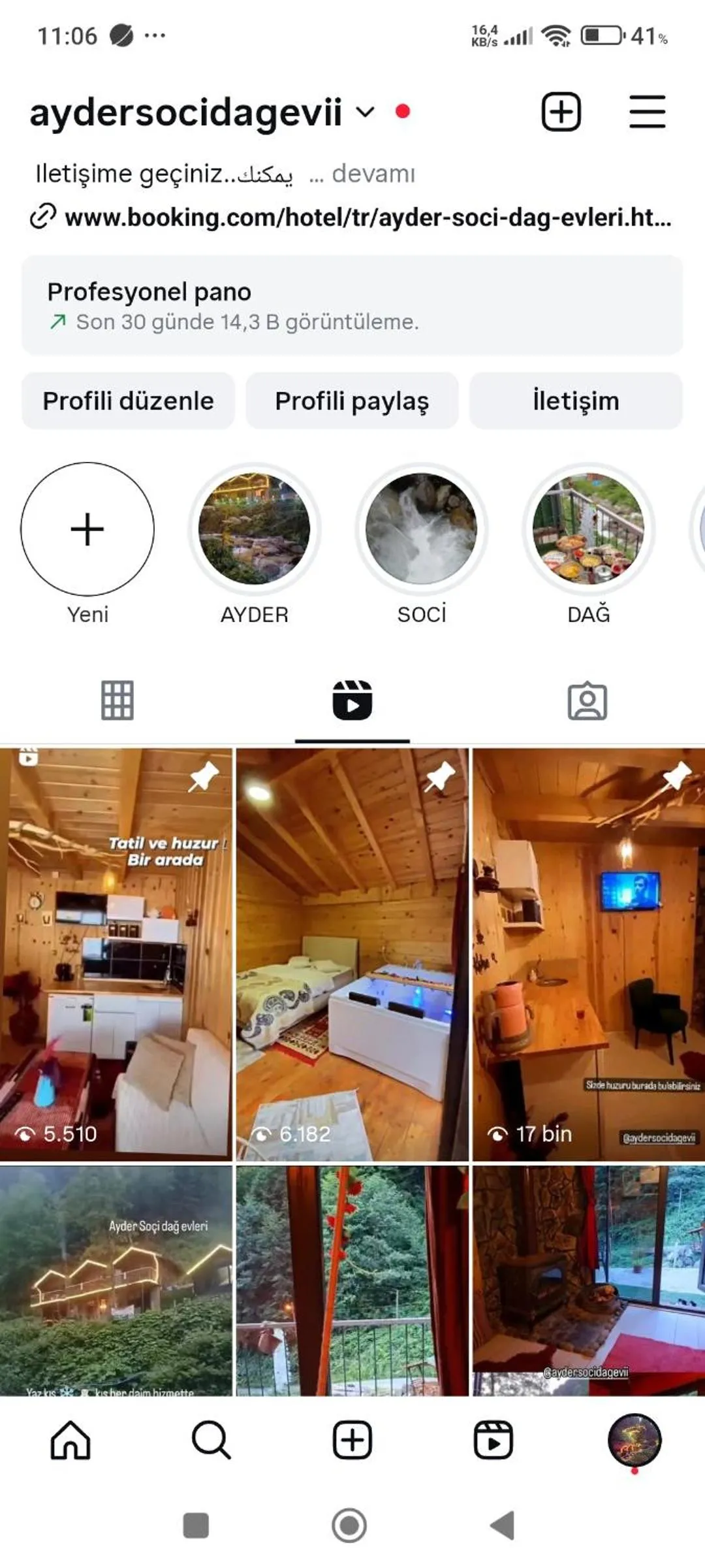 Landmark view in AYDER SOCi DAĞ EVLERİ