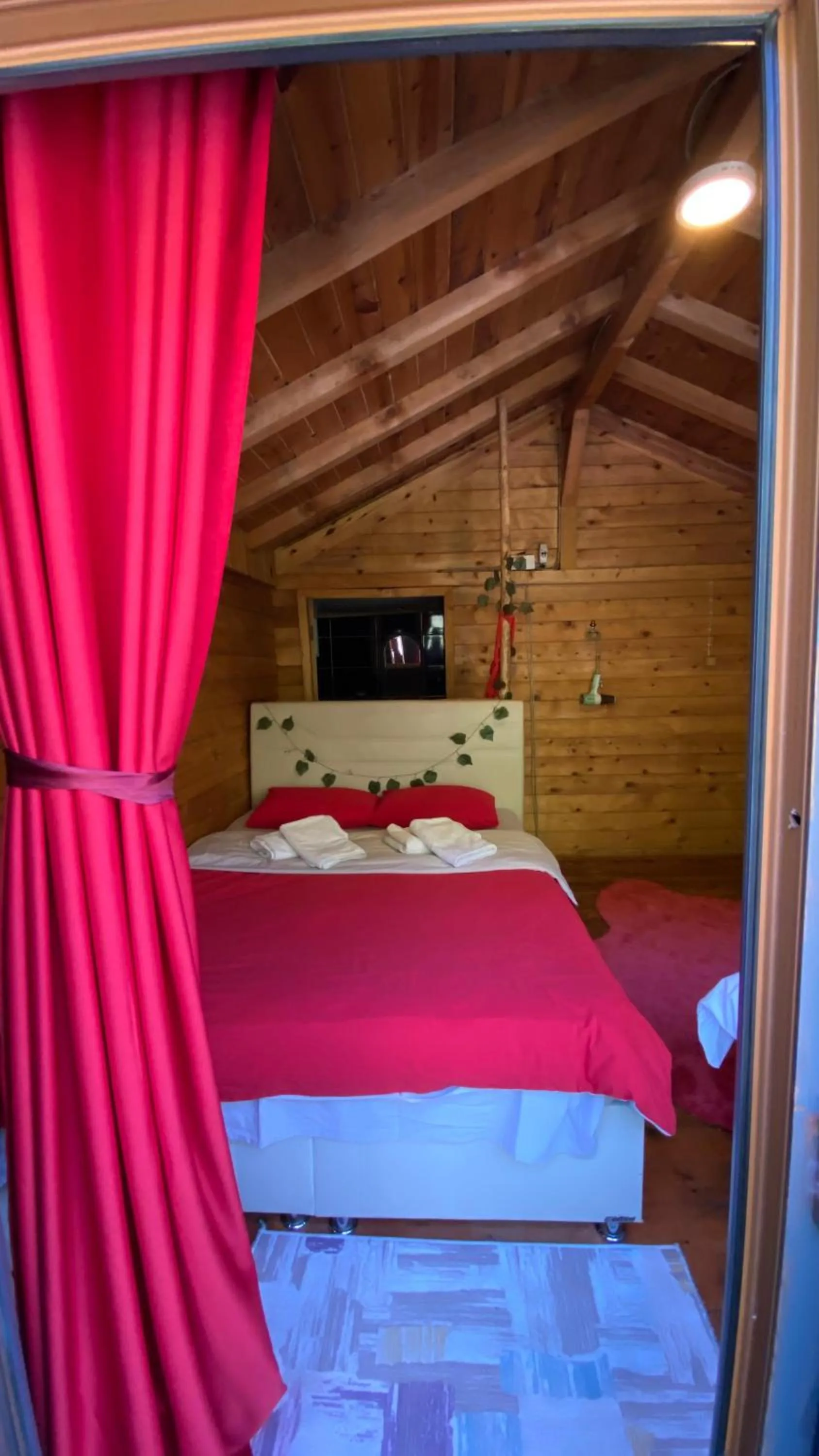 Bed in AYDER SOCi DAĞ EVLERİ