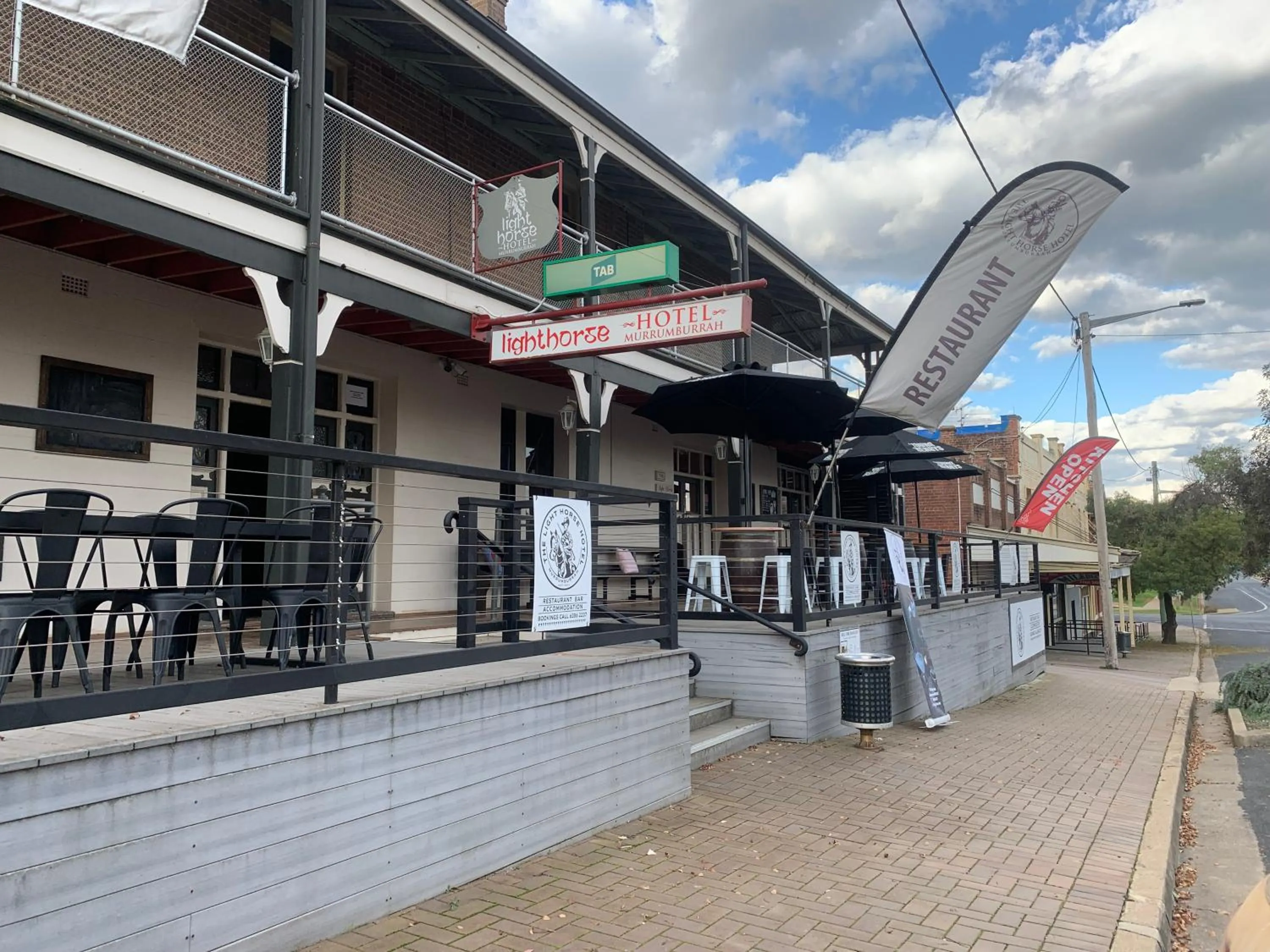 Property building in The Light Horse Hotel