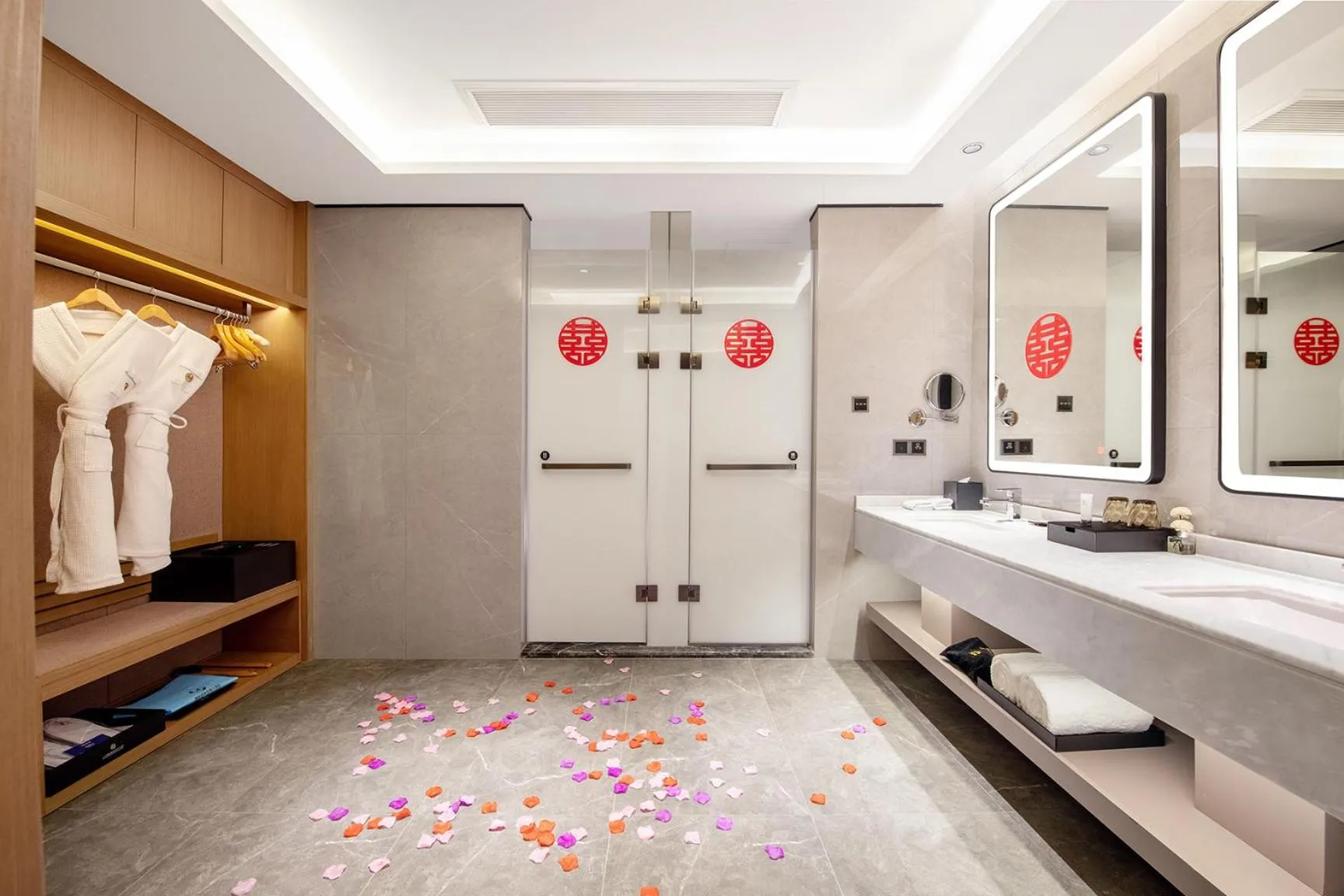 Bathroom in Guangzhou Southern Airlines Pearl Airport Hotel