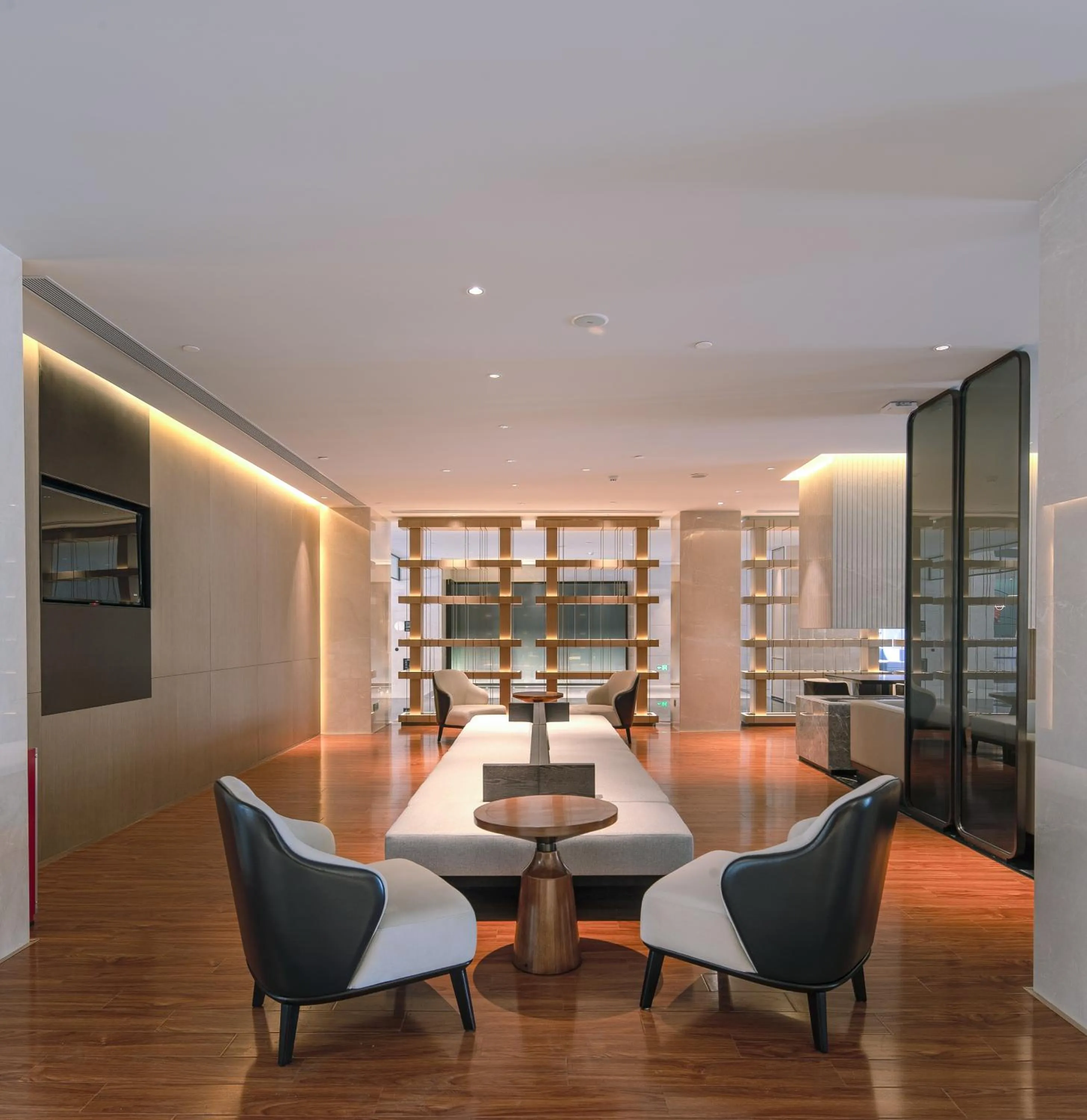 Seating area in Guangzhou Southern Airlines Pearl Airport Hotel