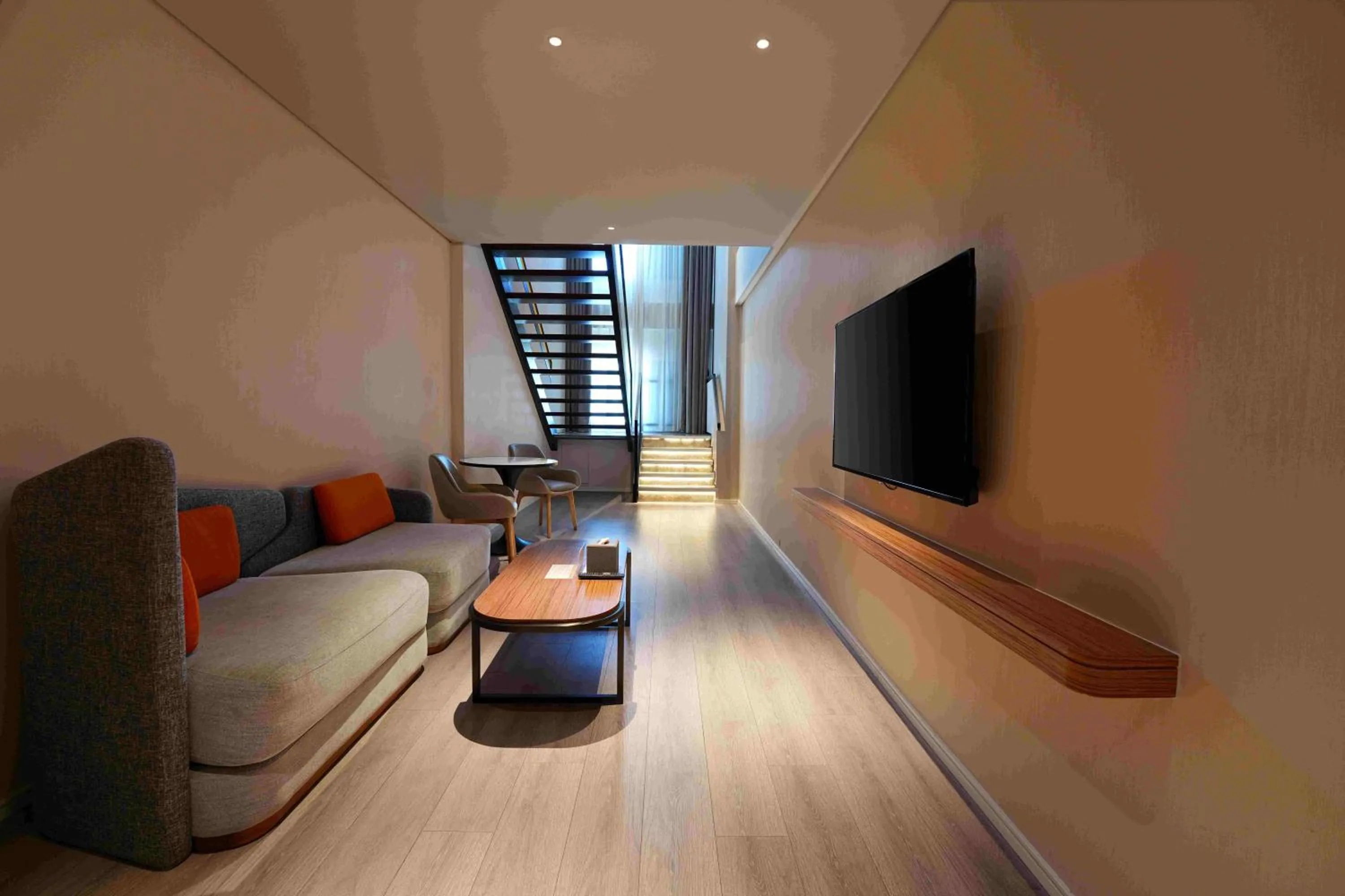 Photo of the whole room in UrCove by Hyatt Shanghai Lujiazui Expo Center