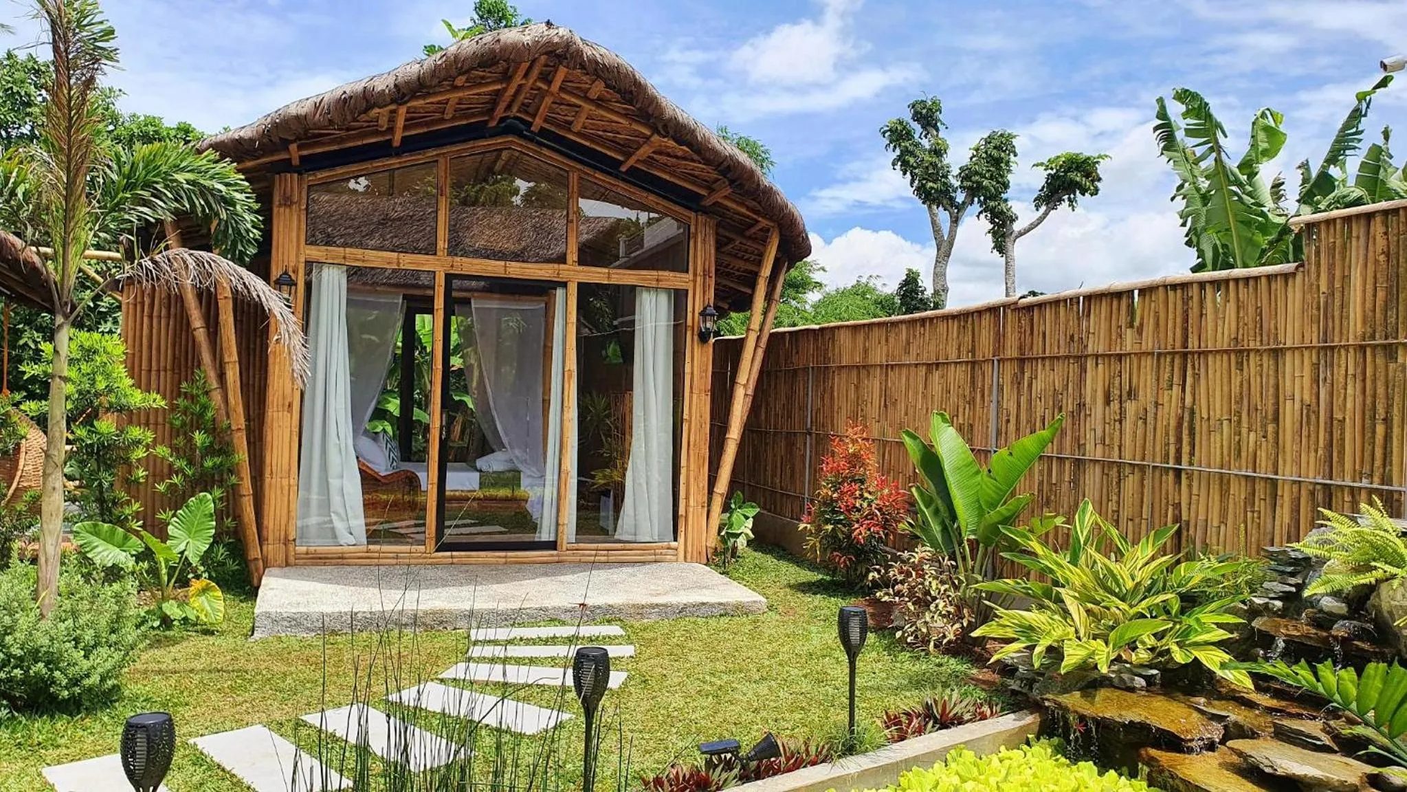 Garden view in The Farm Shack by SMS Hospitality