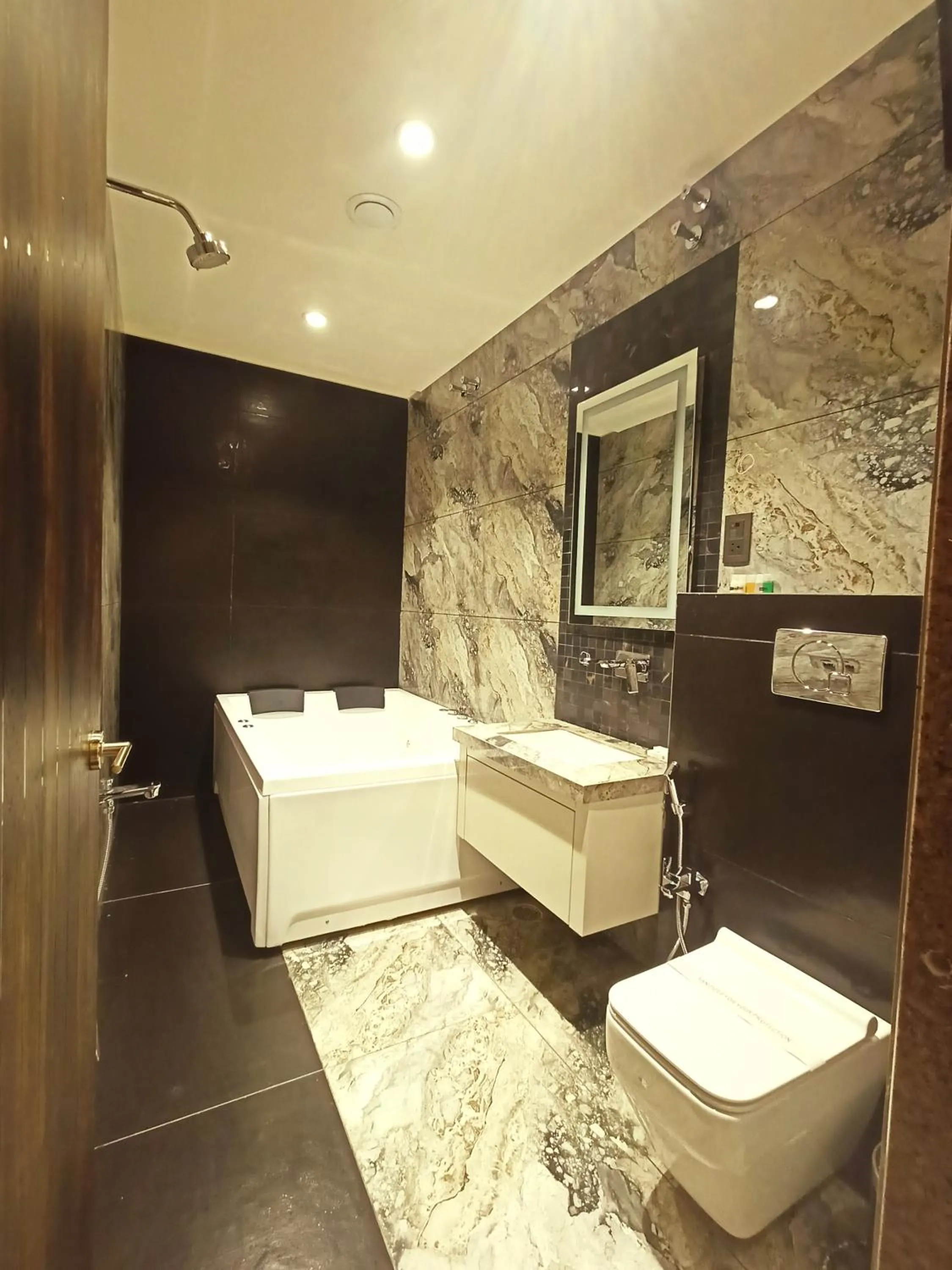 Bathroom in Radhamangal Colors Inn