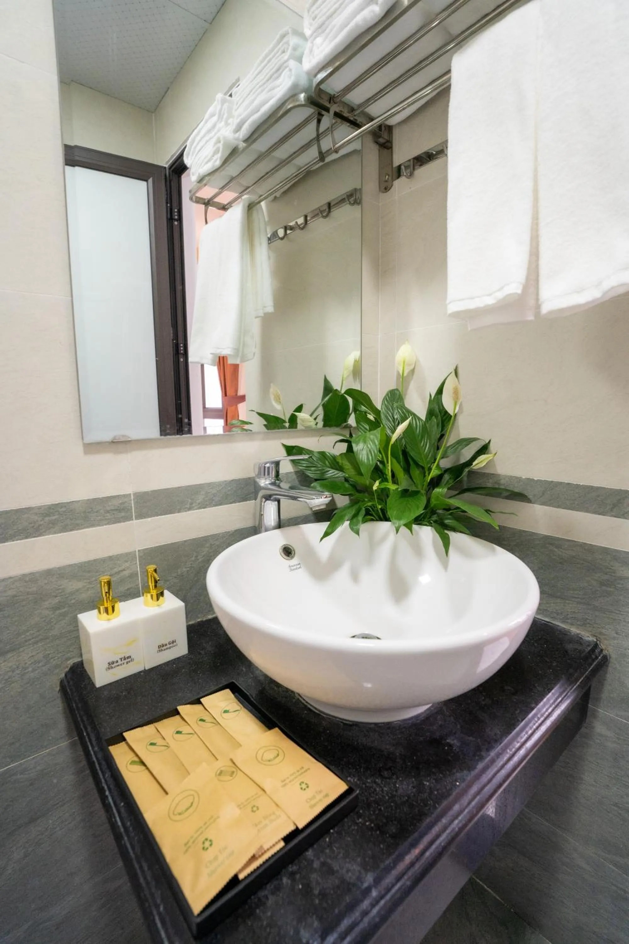 Bathroom in Vsana Vu Son Hotel