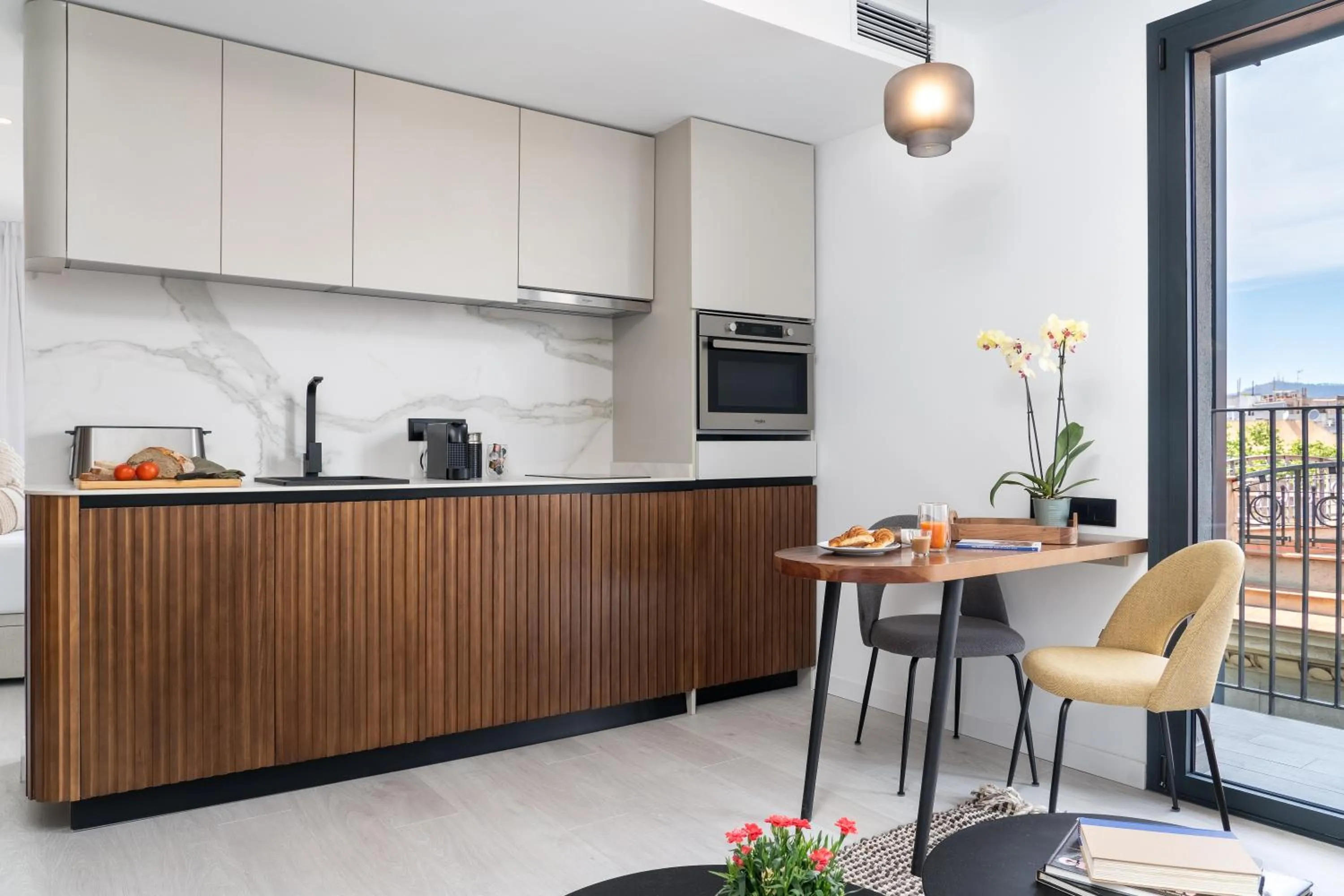 Kitchen or kitchenette in TSA La Rambla