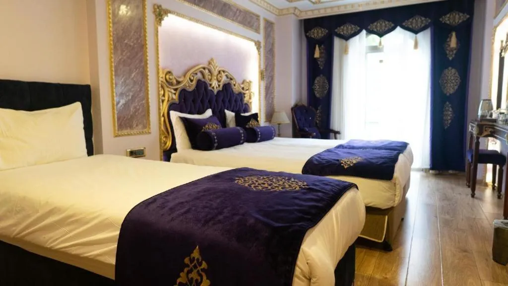 Bed in Golden Marmara Hotel