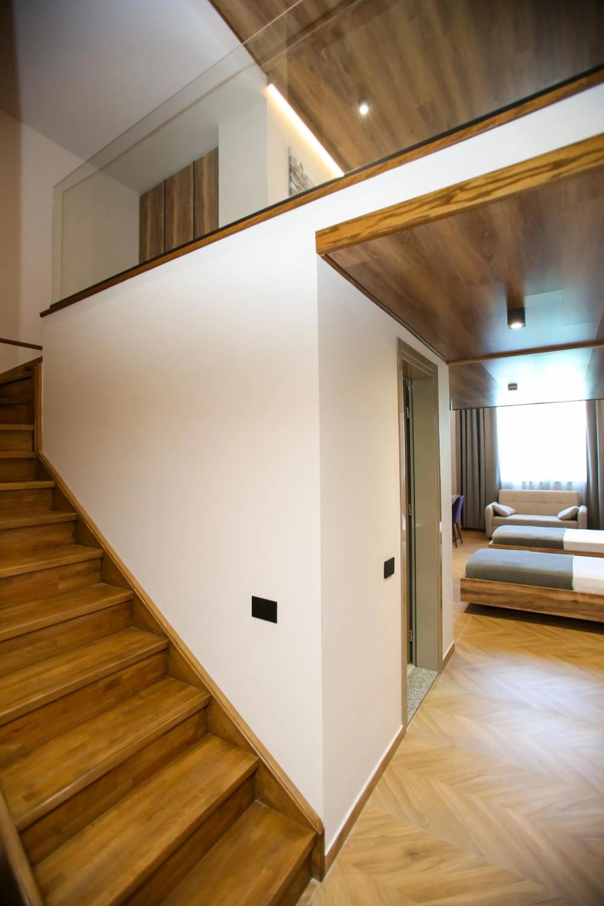 Bed in Belvedere Hotel & SPA