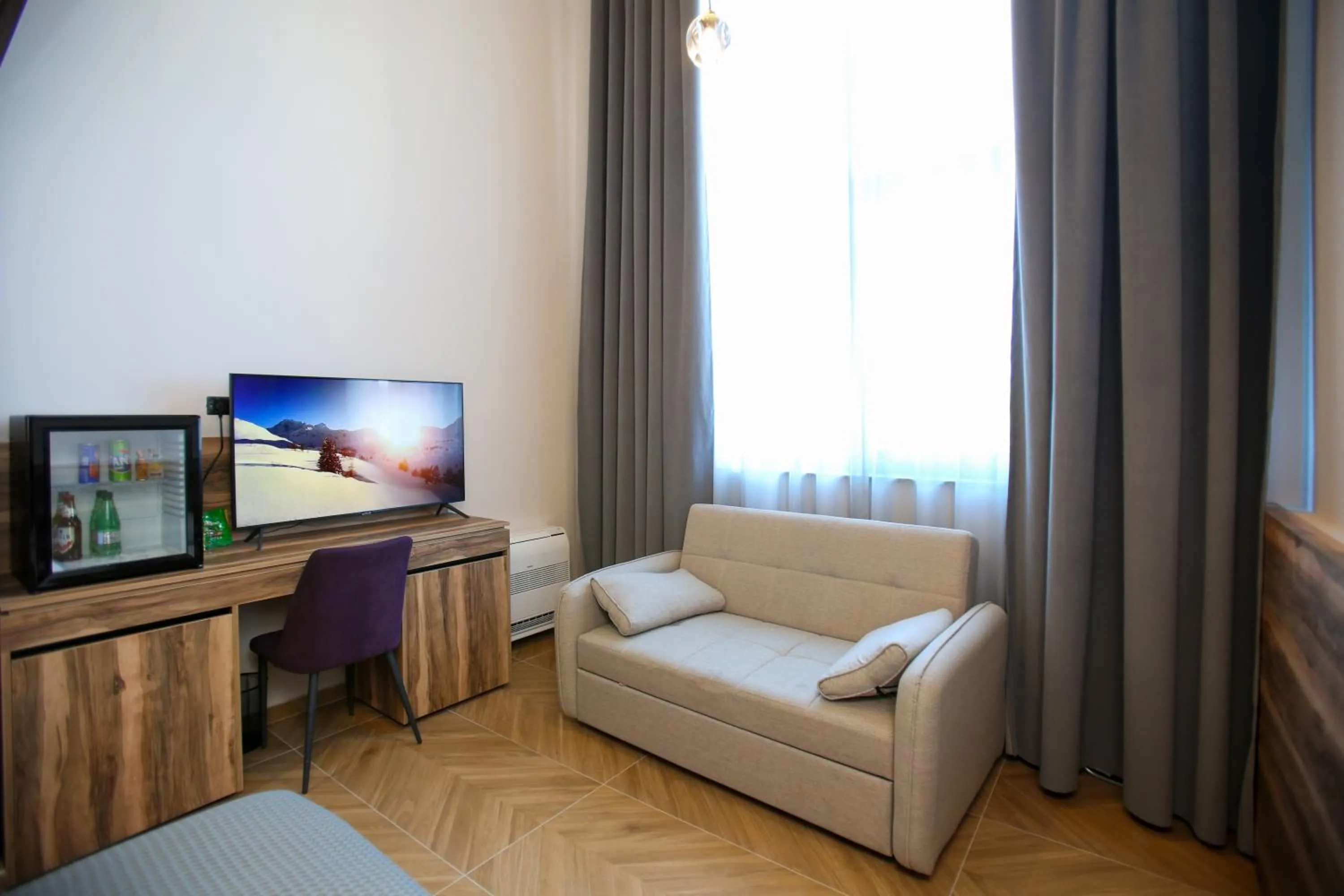 Bed in Belvedere Hotel & SPA