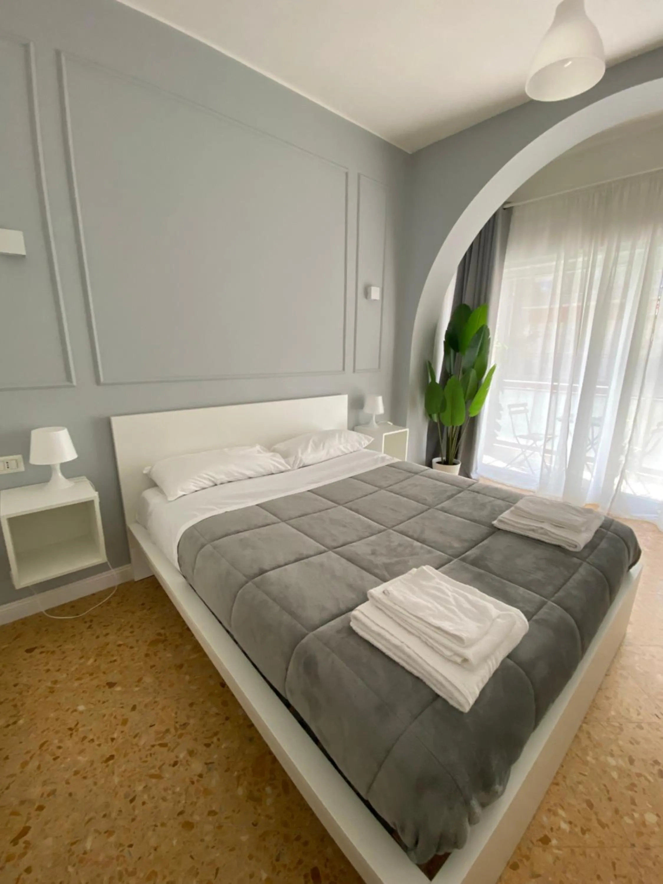 Bed in Quintino Sella rooms