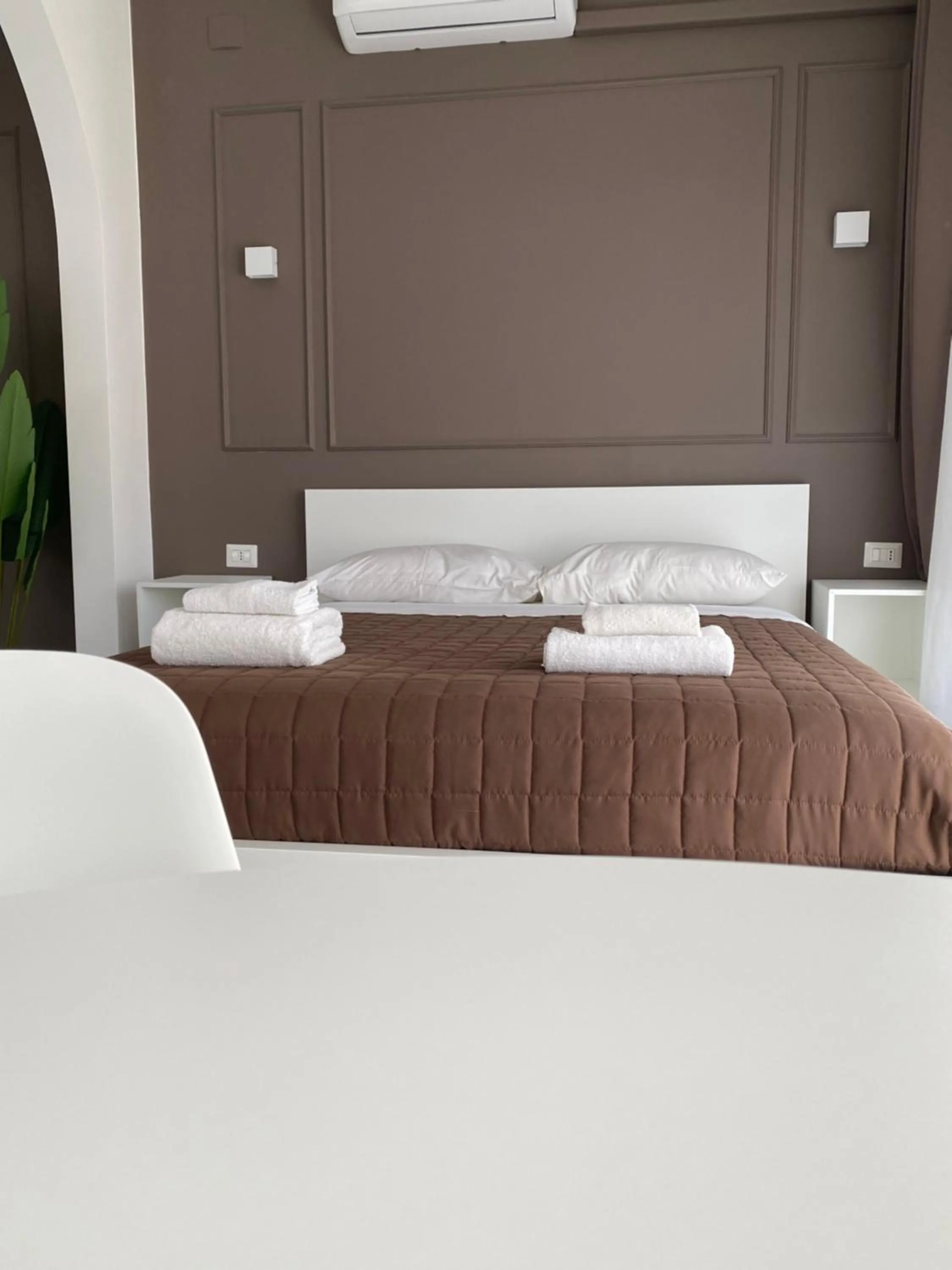 Bed in Quintino Sella rooms