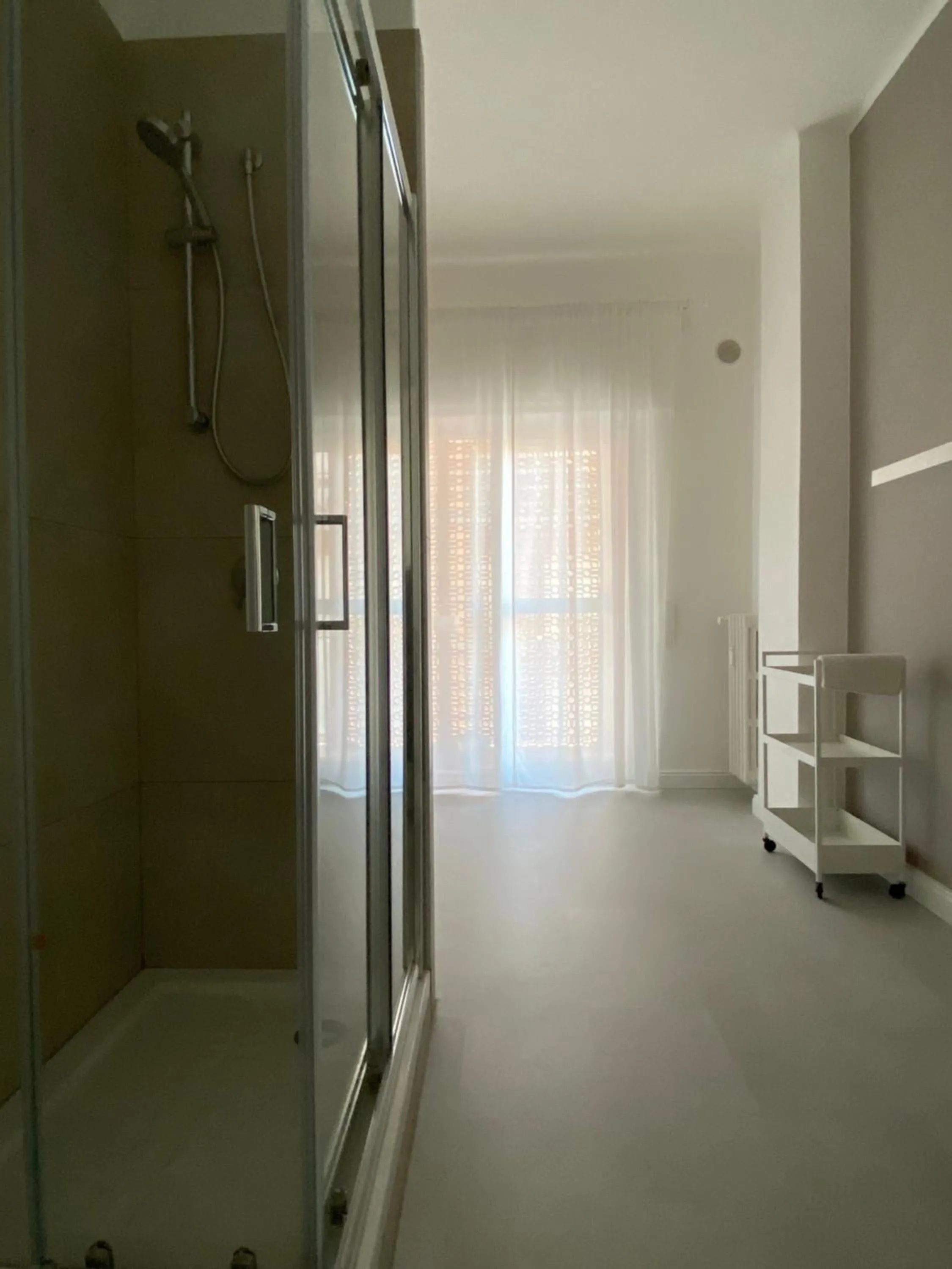 Shower in Quintino Sella rooms